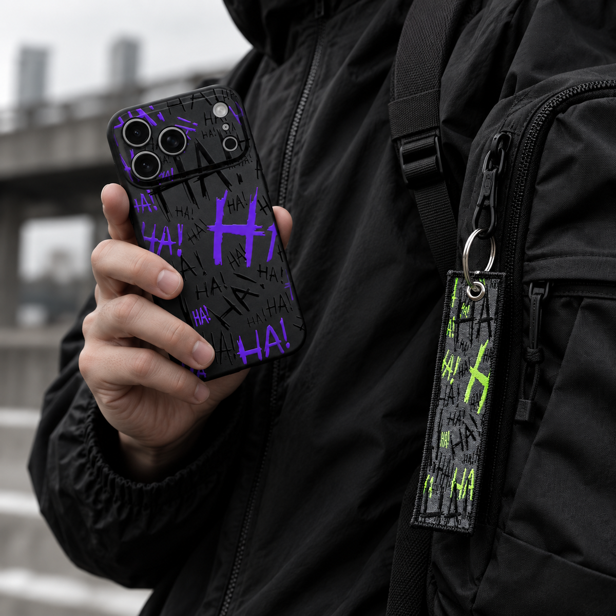 JOKSTER PURPLE + JOK3STER Keychain | Bundle | listing image 4 of 5