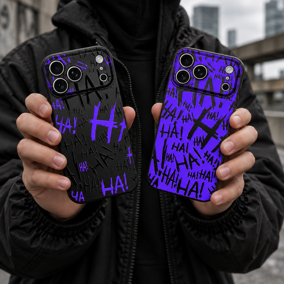 JOKSTER PURPLE + PURPLE INVERSE | 2-Case Bundle | listing image 4 of 5