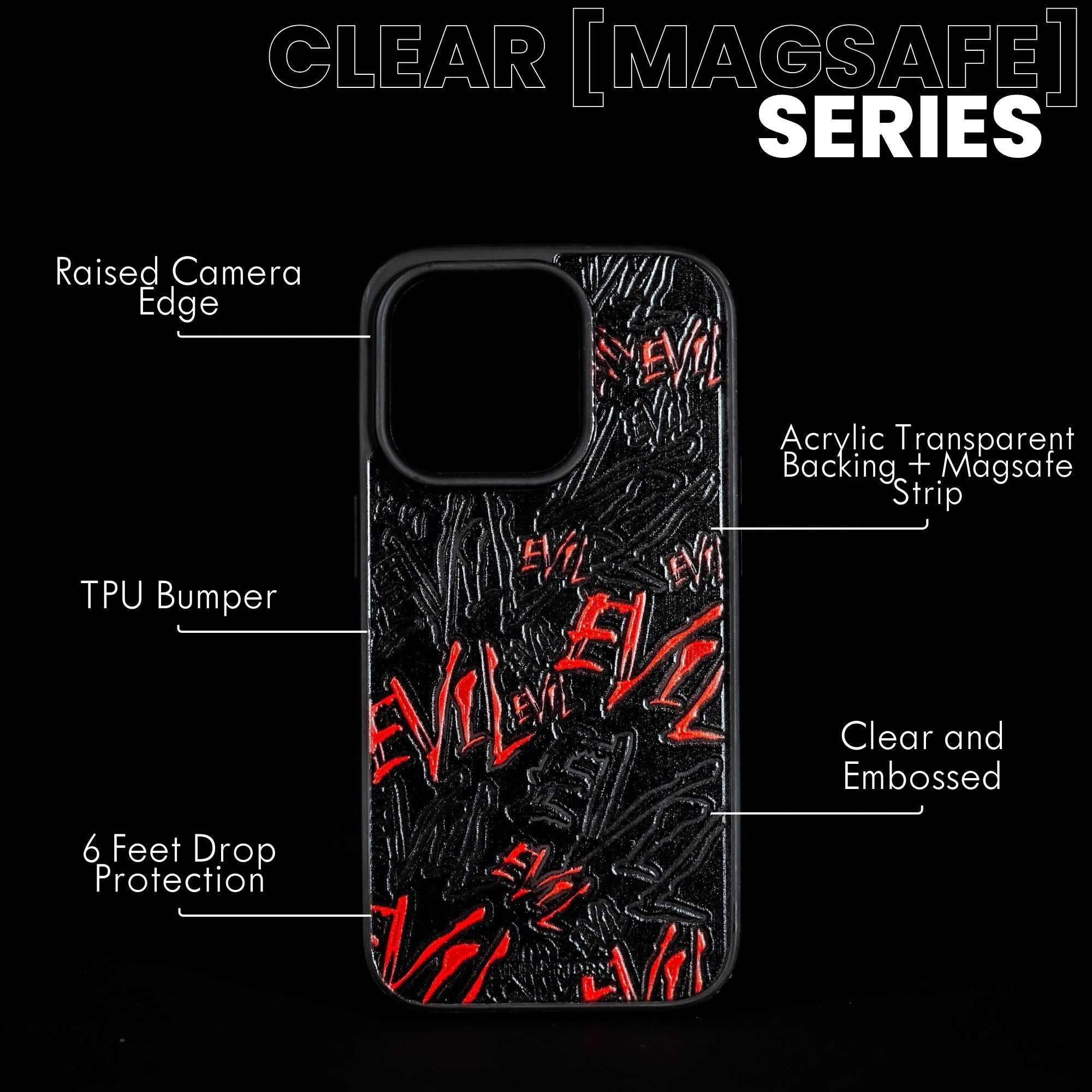EVIL Clear iPhone Case