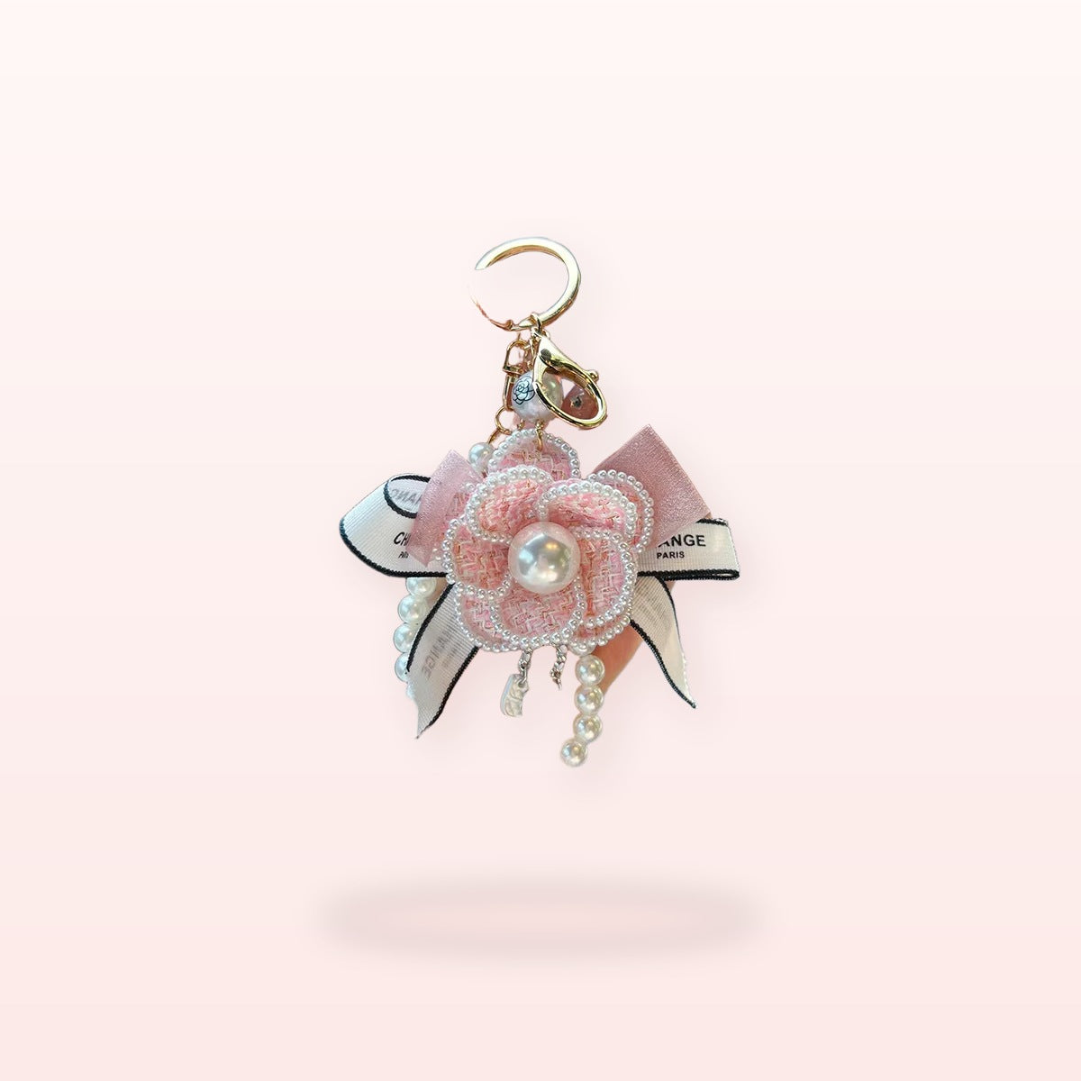 SIMPLYBUBBI Camellia Flower Phone Charm - Image 1