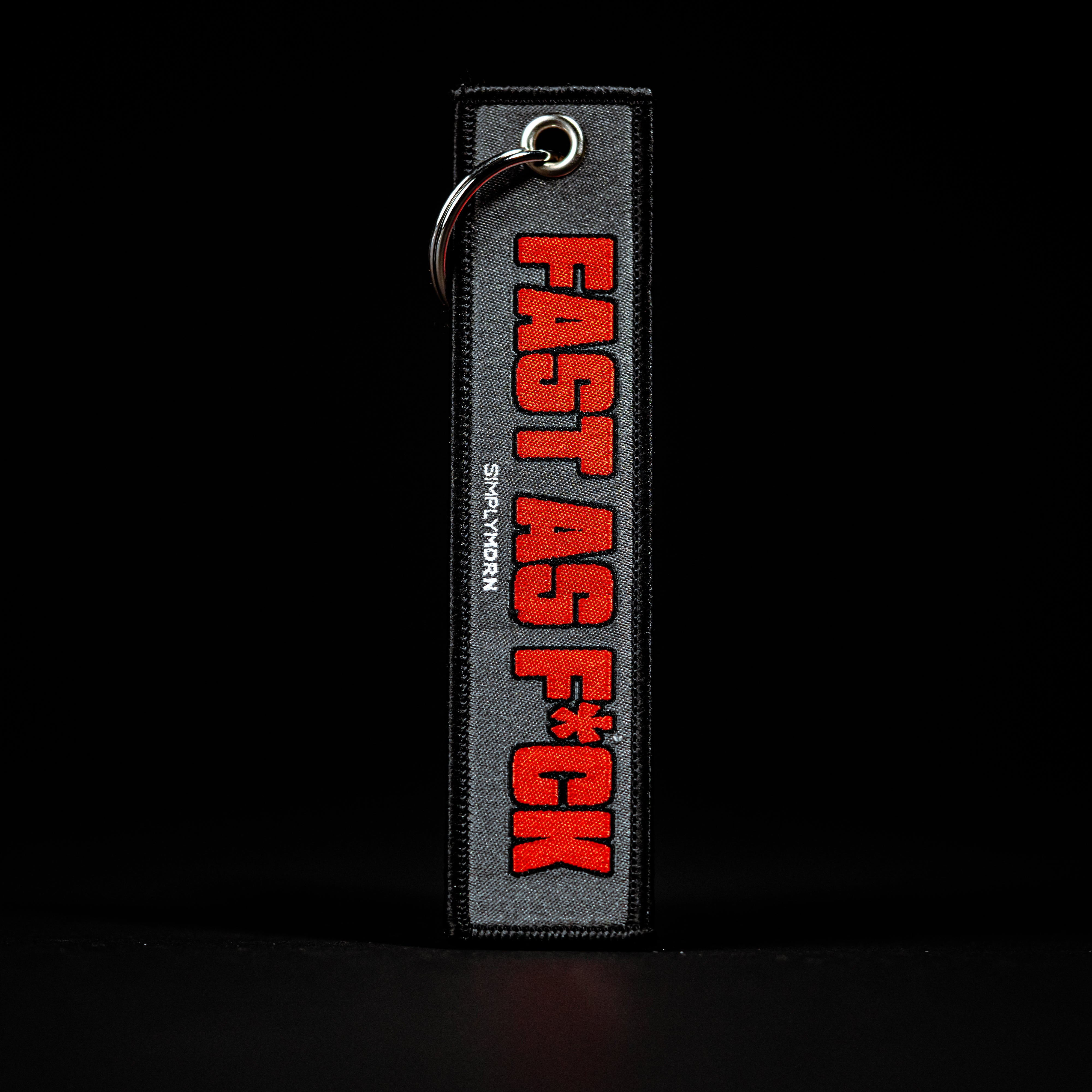 FAST AS F* Personalized Keychain