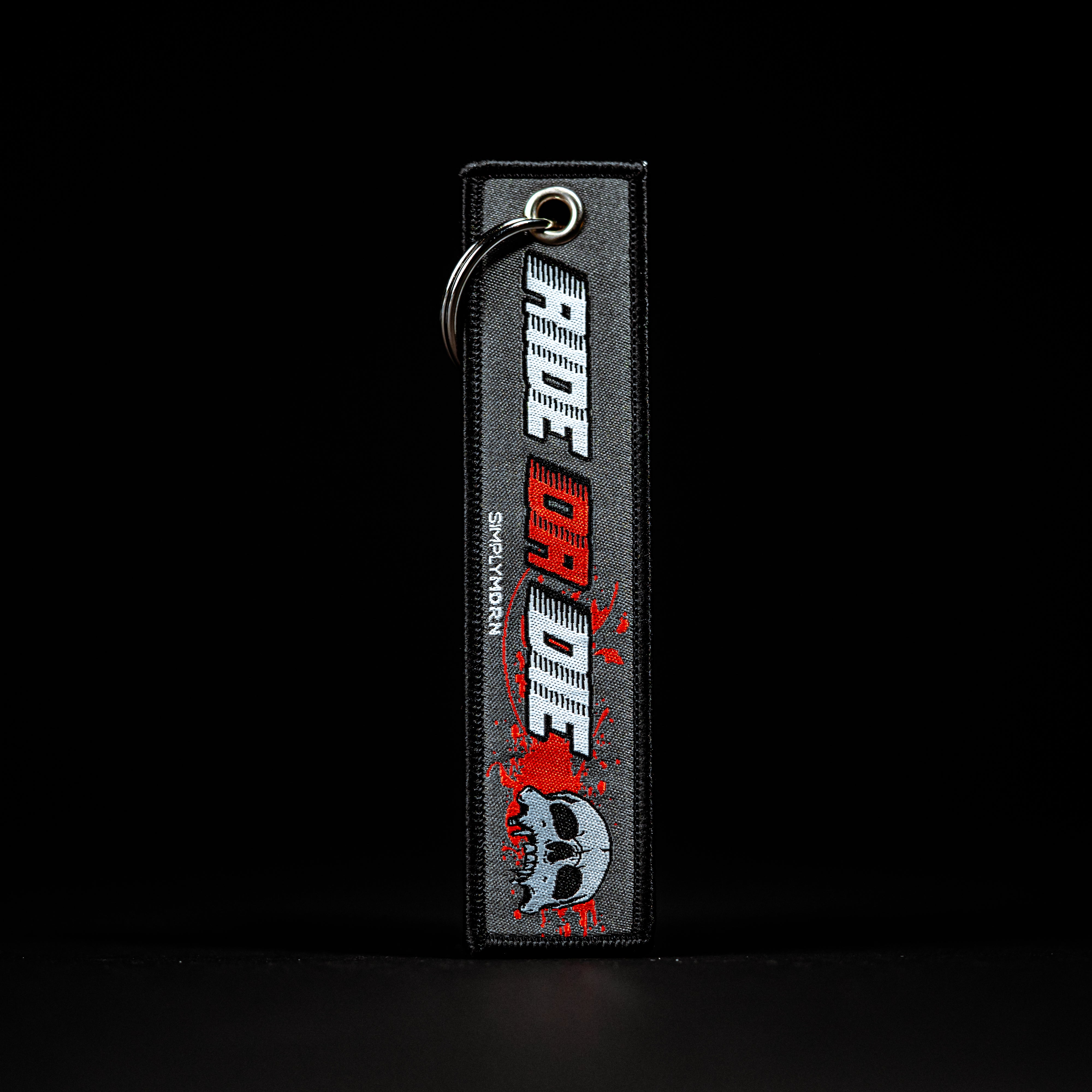 RIDE OR DIE Personalized Keychain
