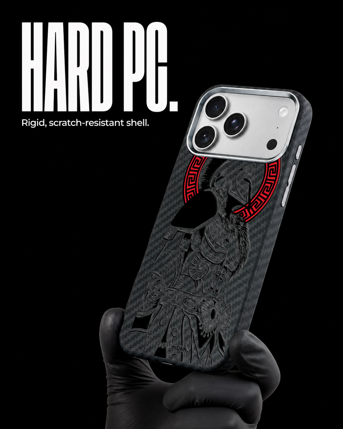 GLADIATOR Carbon S1 iPhone 17 Pro case - product view 3