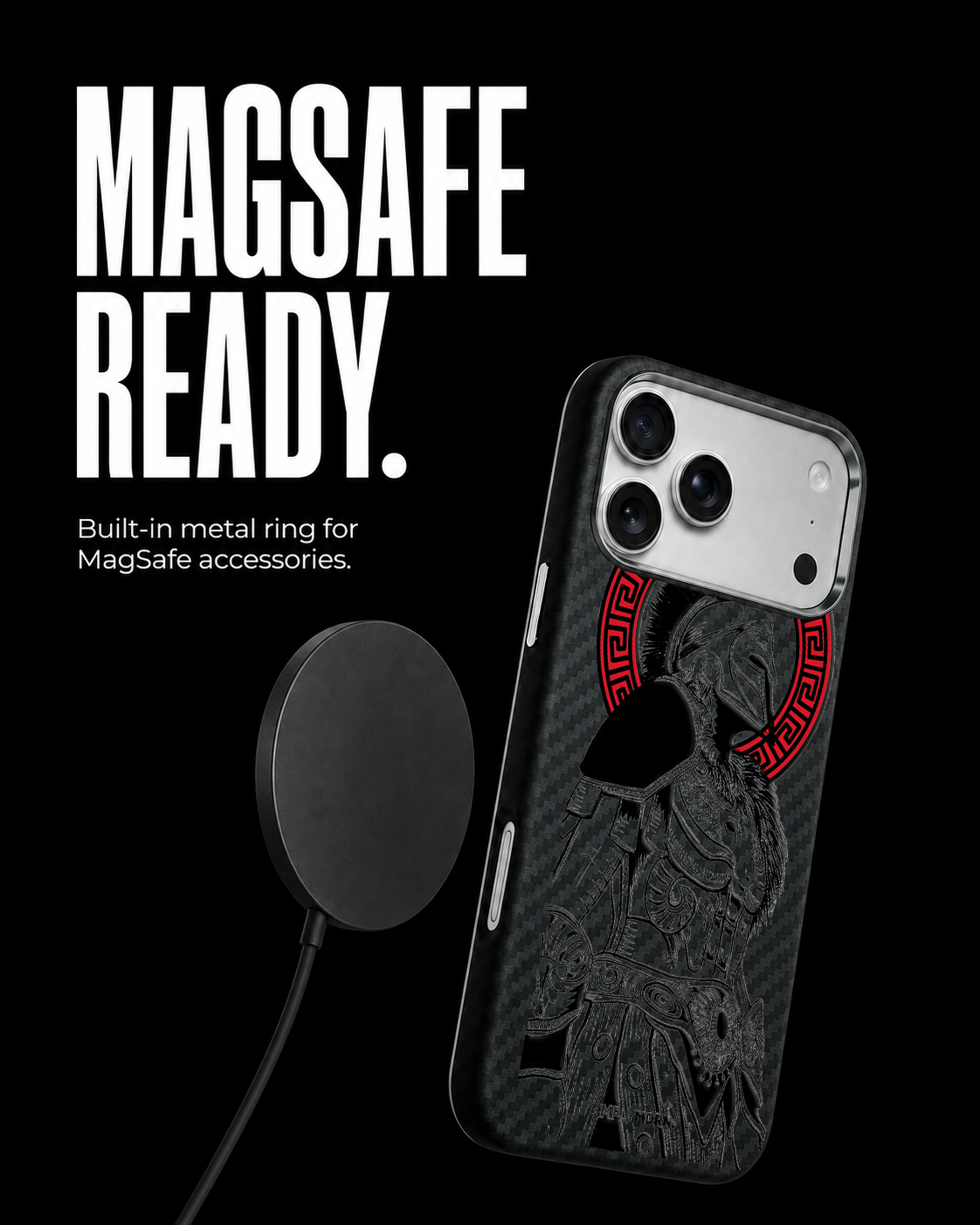 GLADIATOR Carbon S1 iPhone 17 Pro case - product view 5