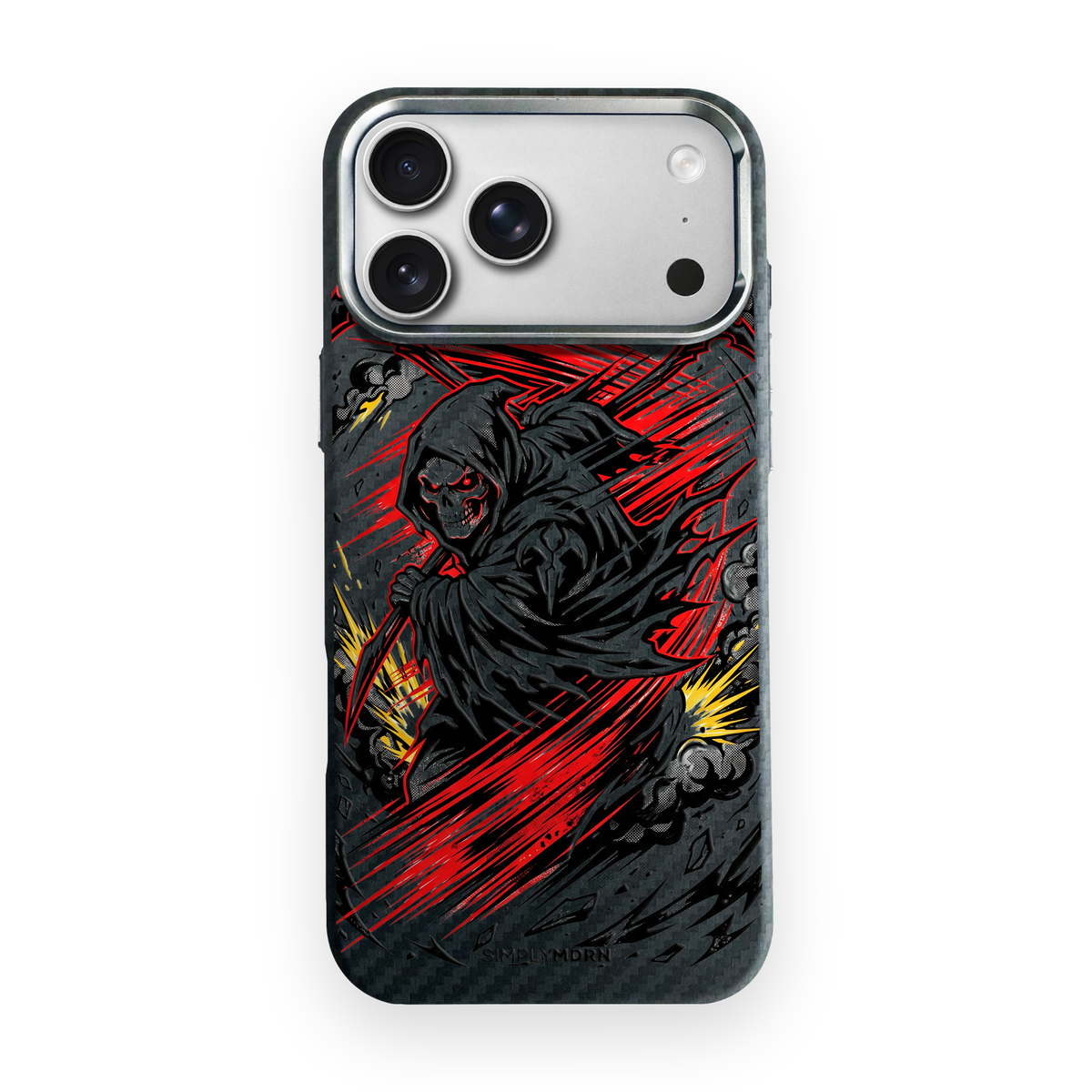 REDLINE REAPER Carbon S1 iPhone 17 Pro case - product view 1
