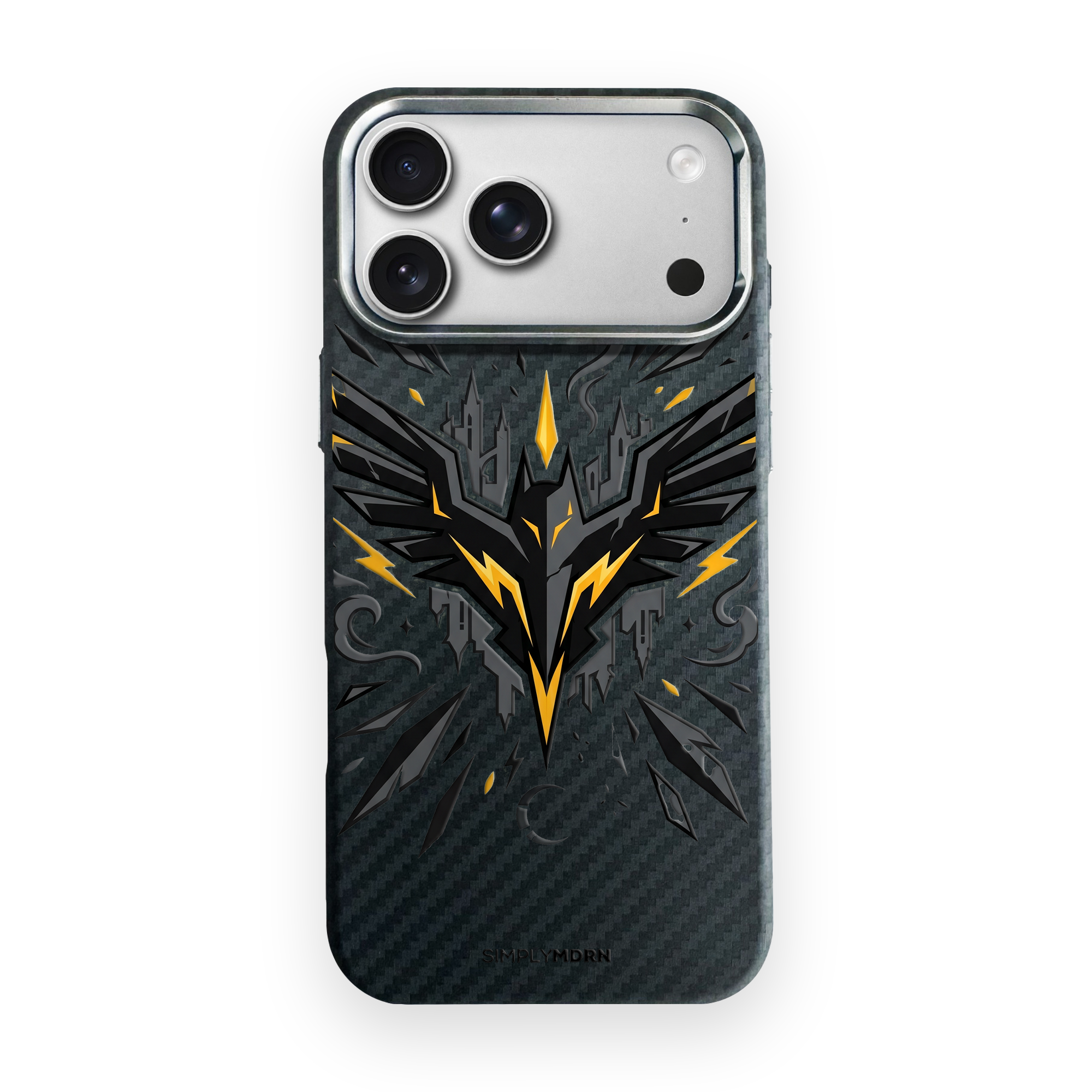 NOCT WING Carbon Series (S1) phone case on white background