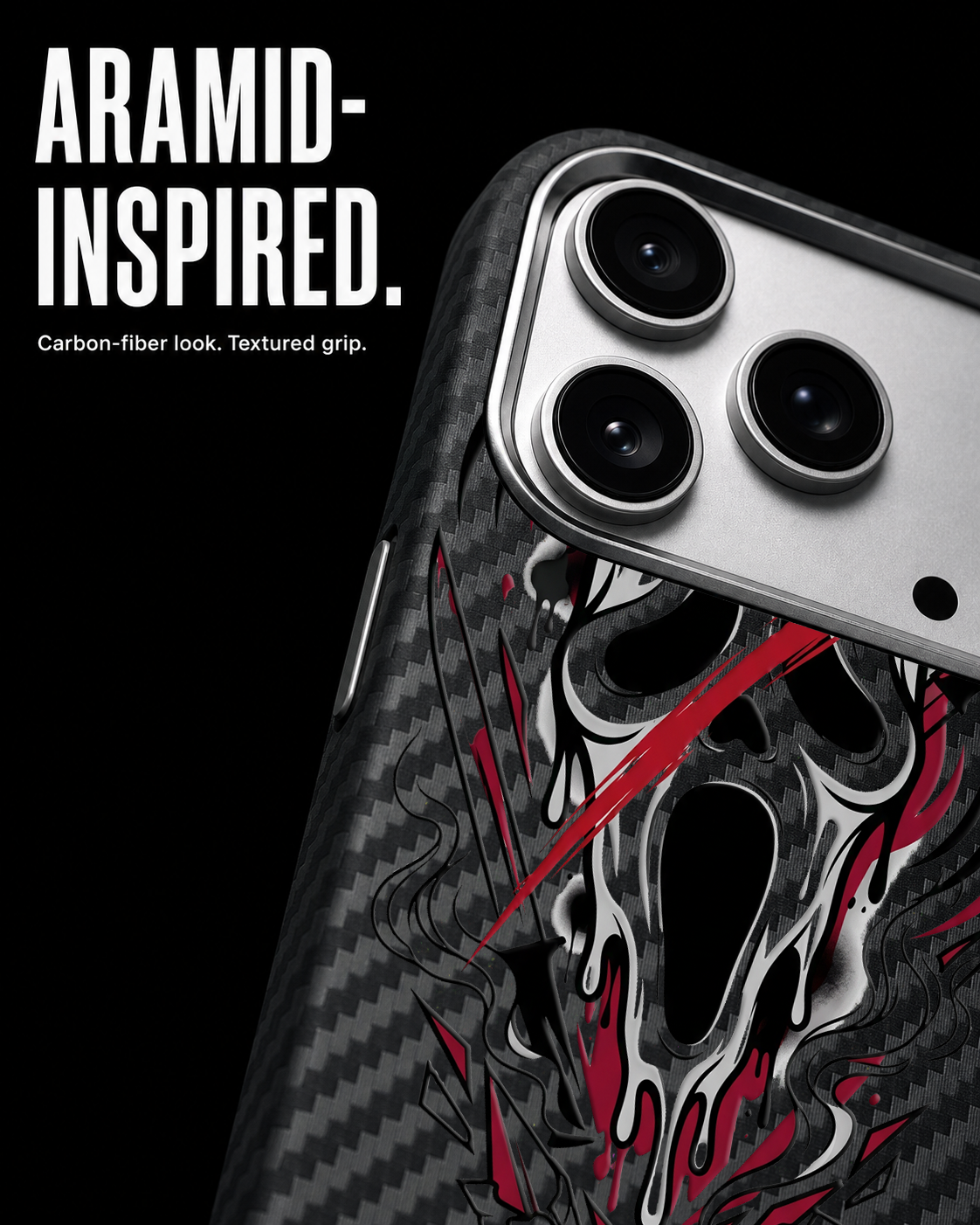 GHOST SLASH Carbon Series (S1) phone case feature image 4