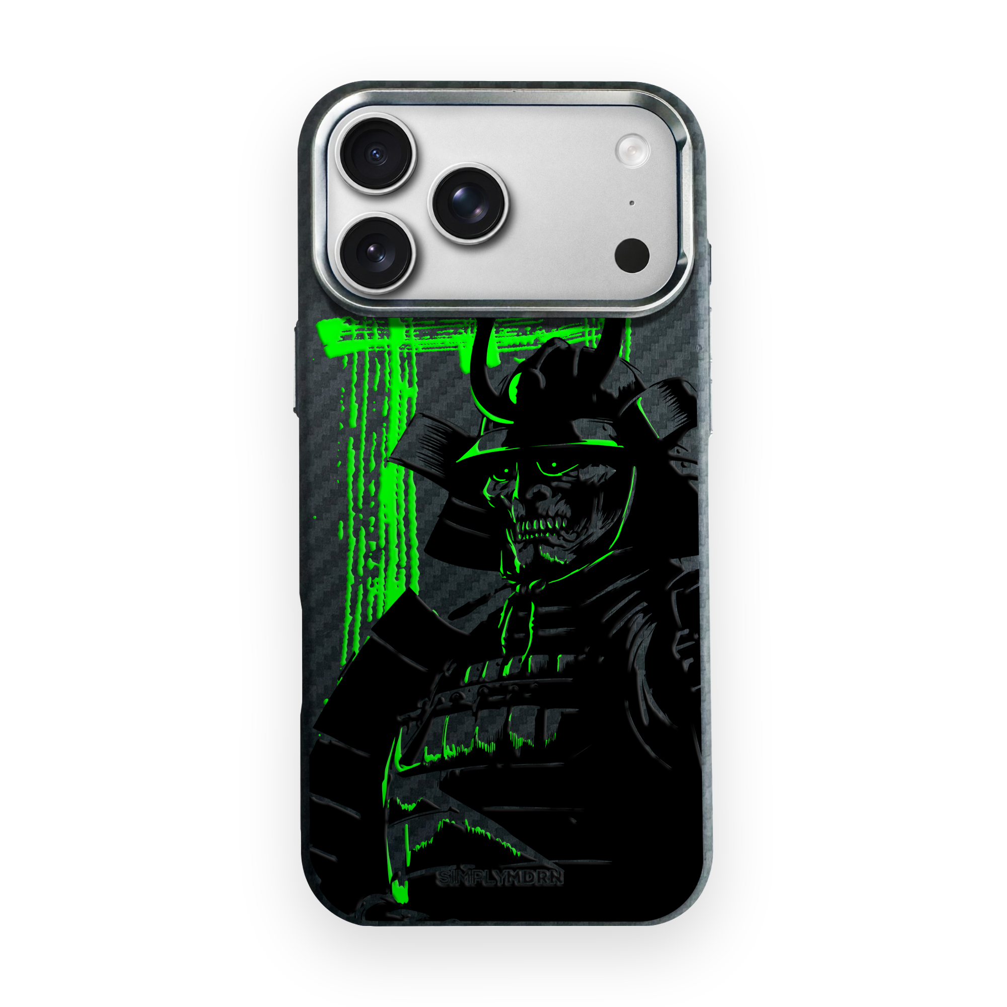 SHOGHOST Carbon Series (S1) phone case on white background