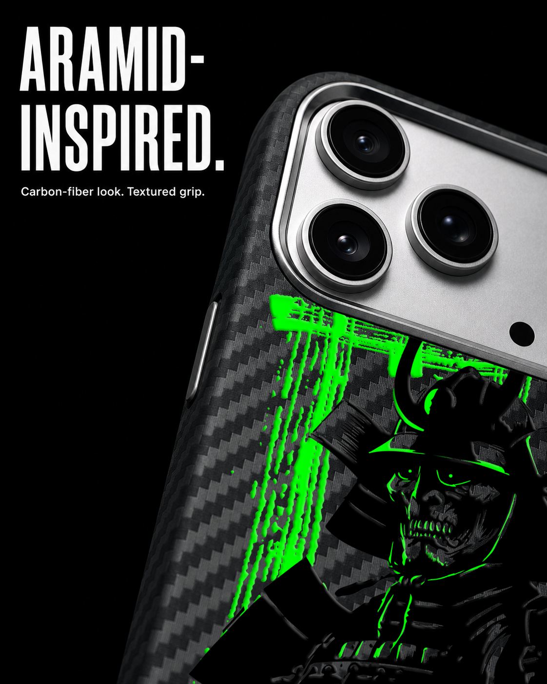 SHOGHOST Carbon S1 iPhone 17 Pro case - product view 4