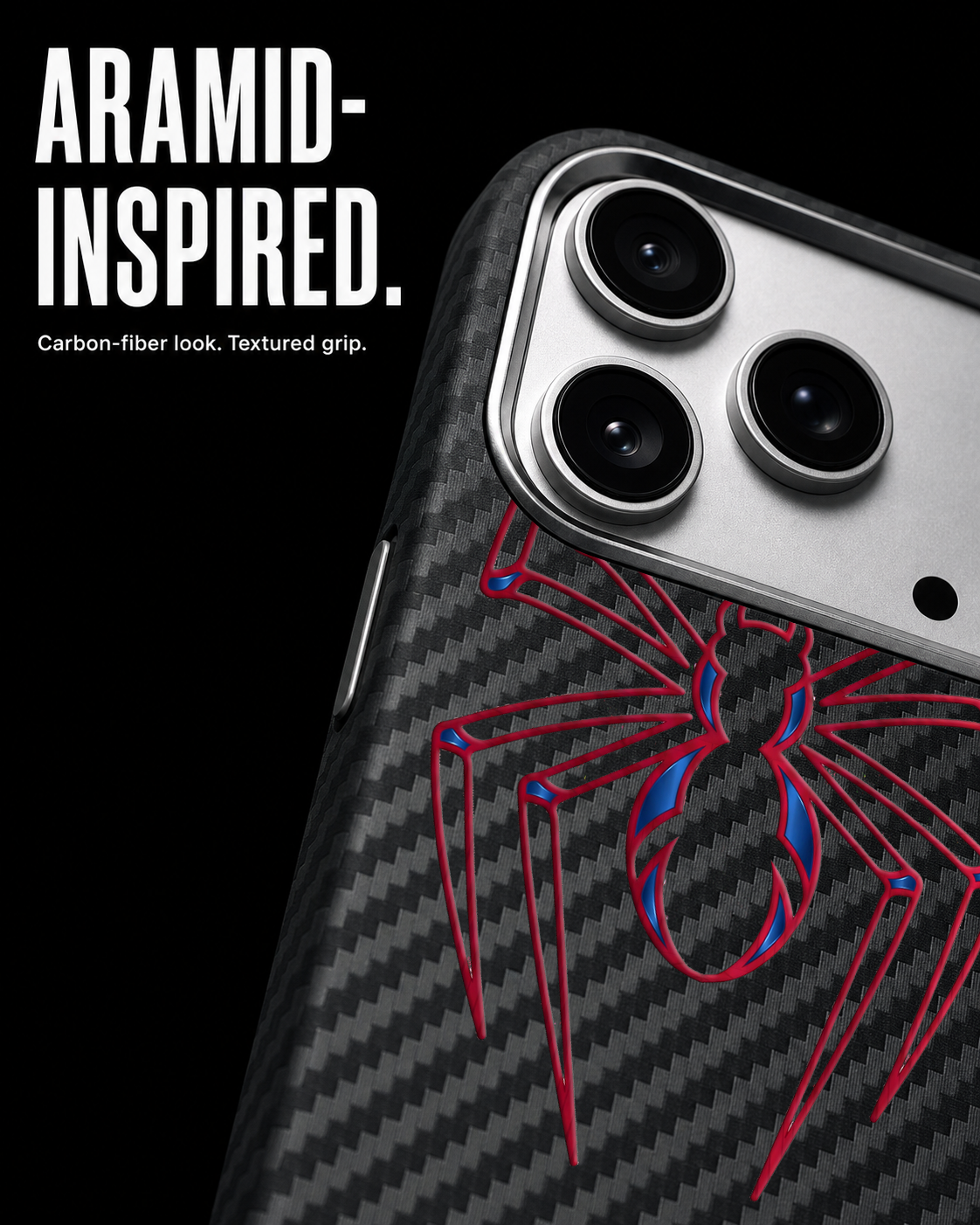 ARACHNID REDLINE SHADOW Carbon Series (S1) phone case feature image 4