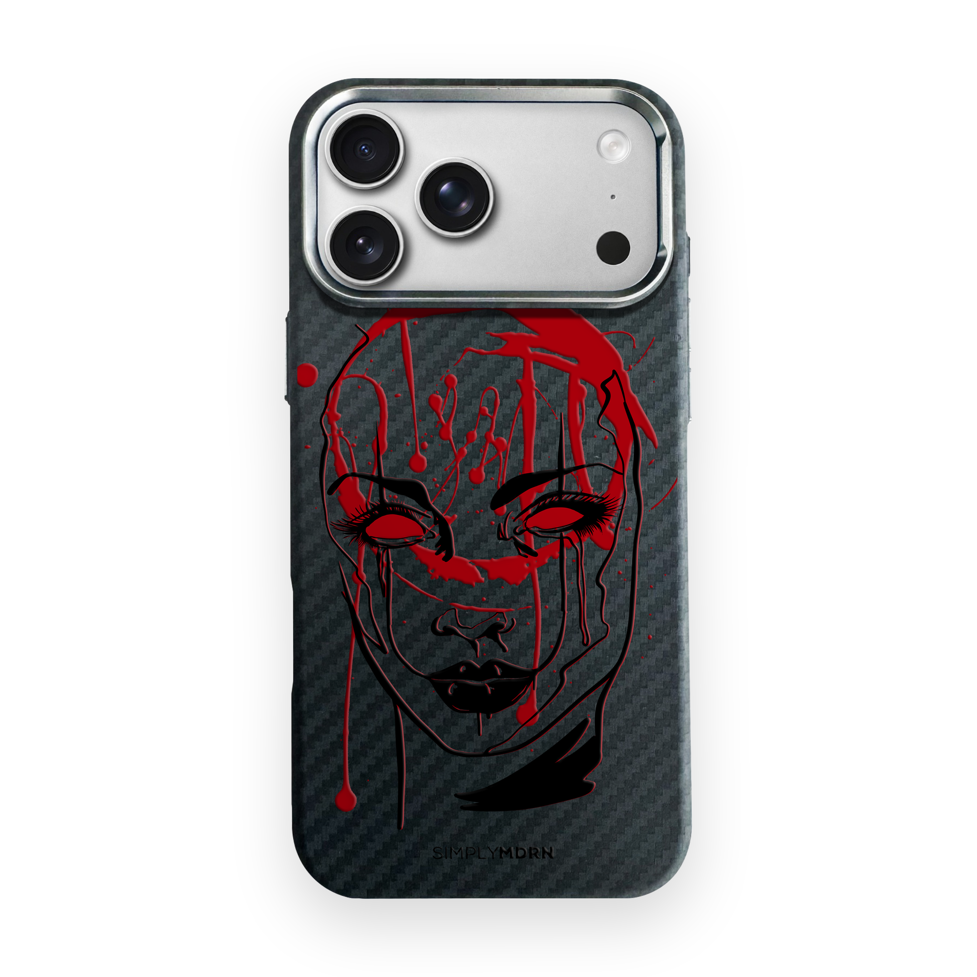 AURORA Carbon Series (S1) phone case on white background