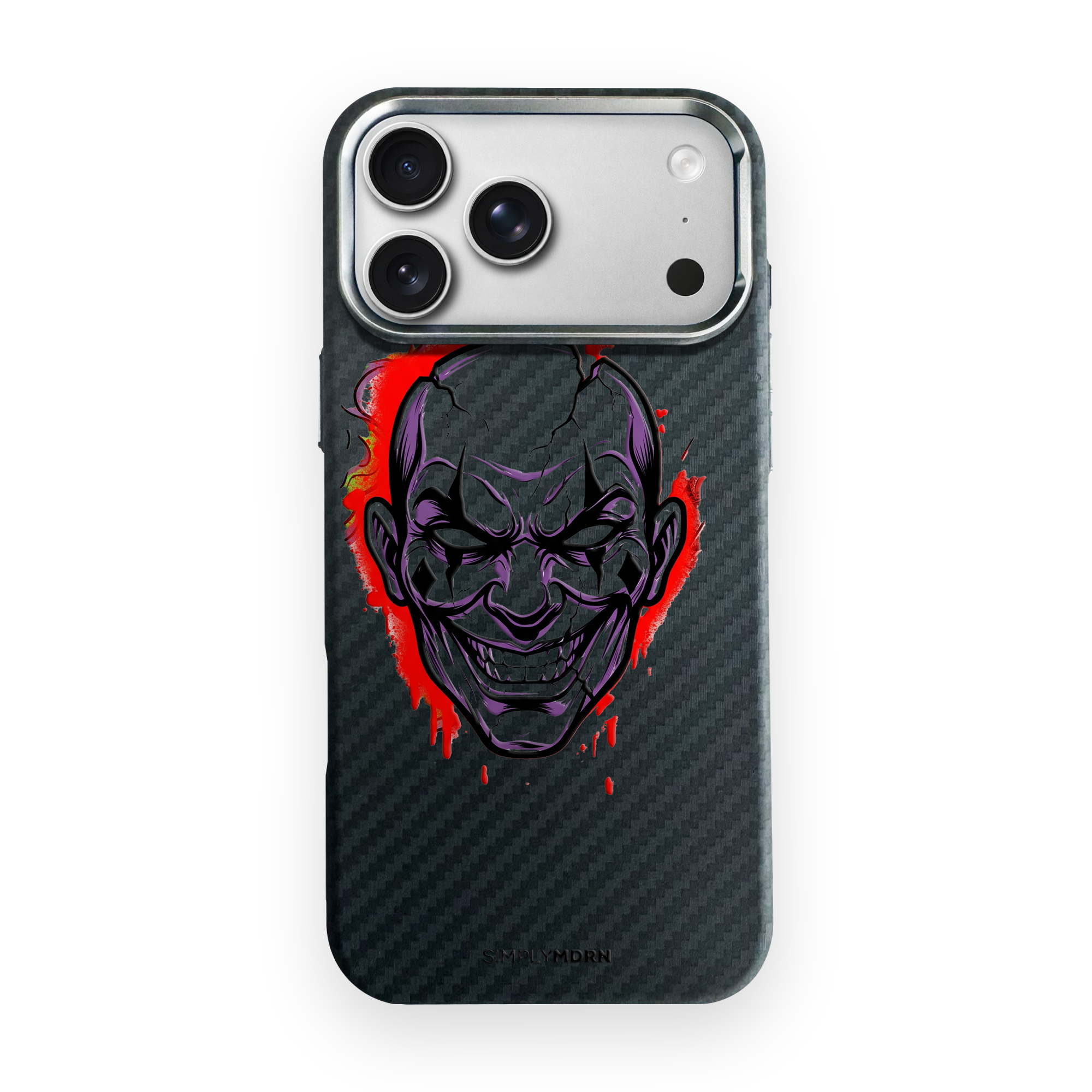 CHAOS ACE Carbon Series (S1) phone case on white background