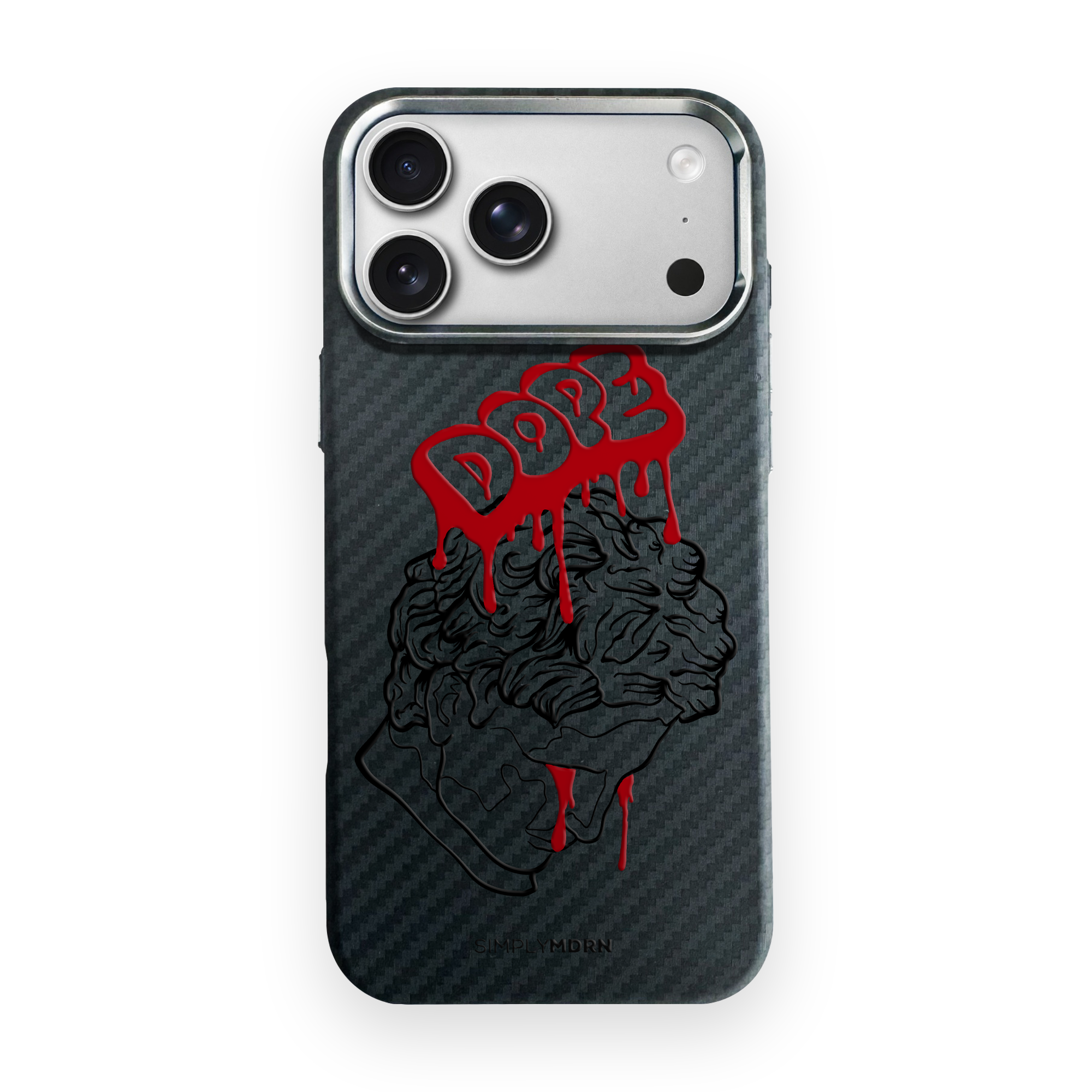 DOPE Carbon Series (S1) phone case on white background