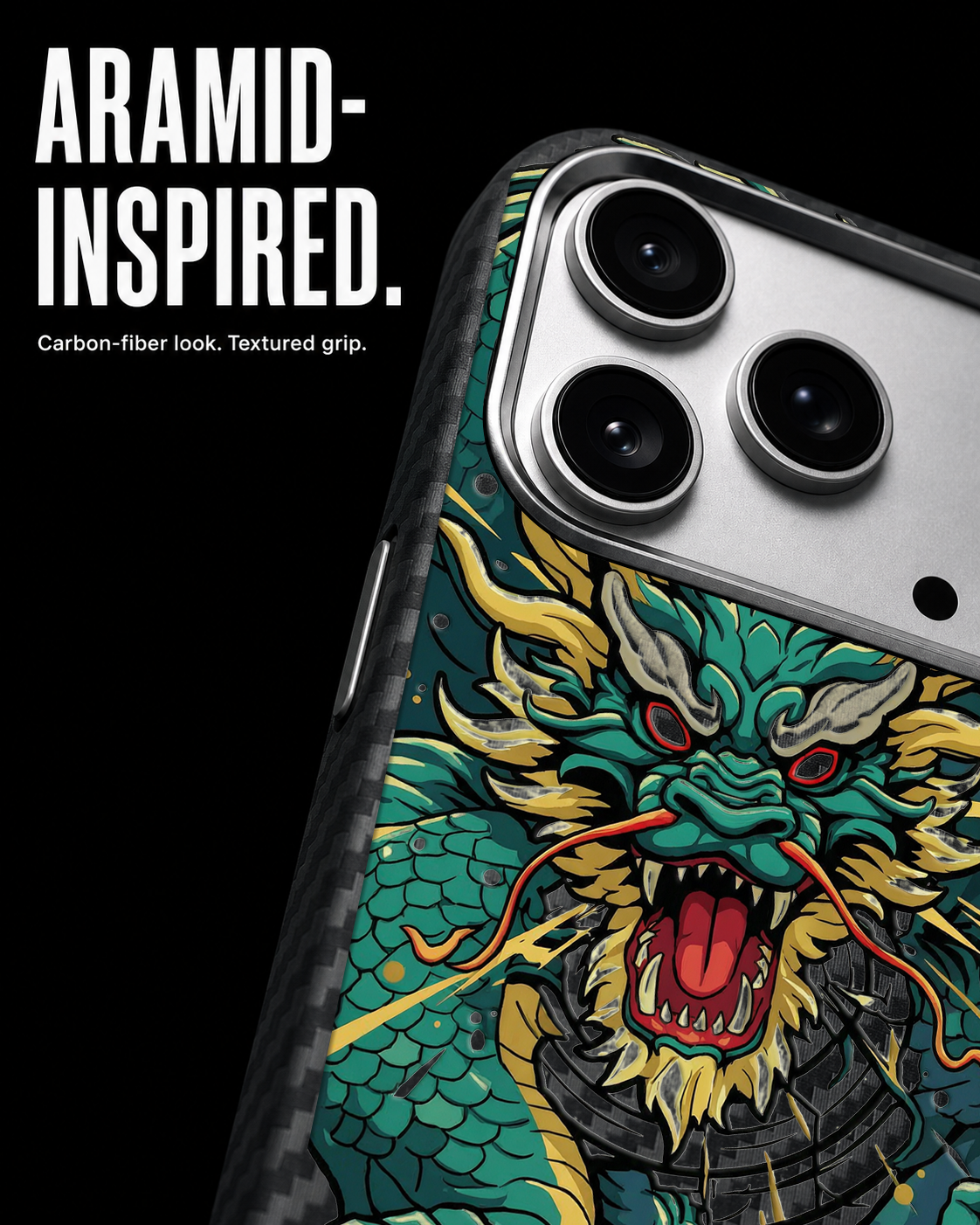 DRAGONS ROAR Carbon Series (S1) phone case feature image 4