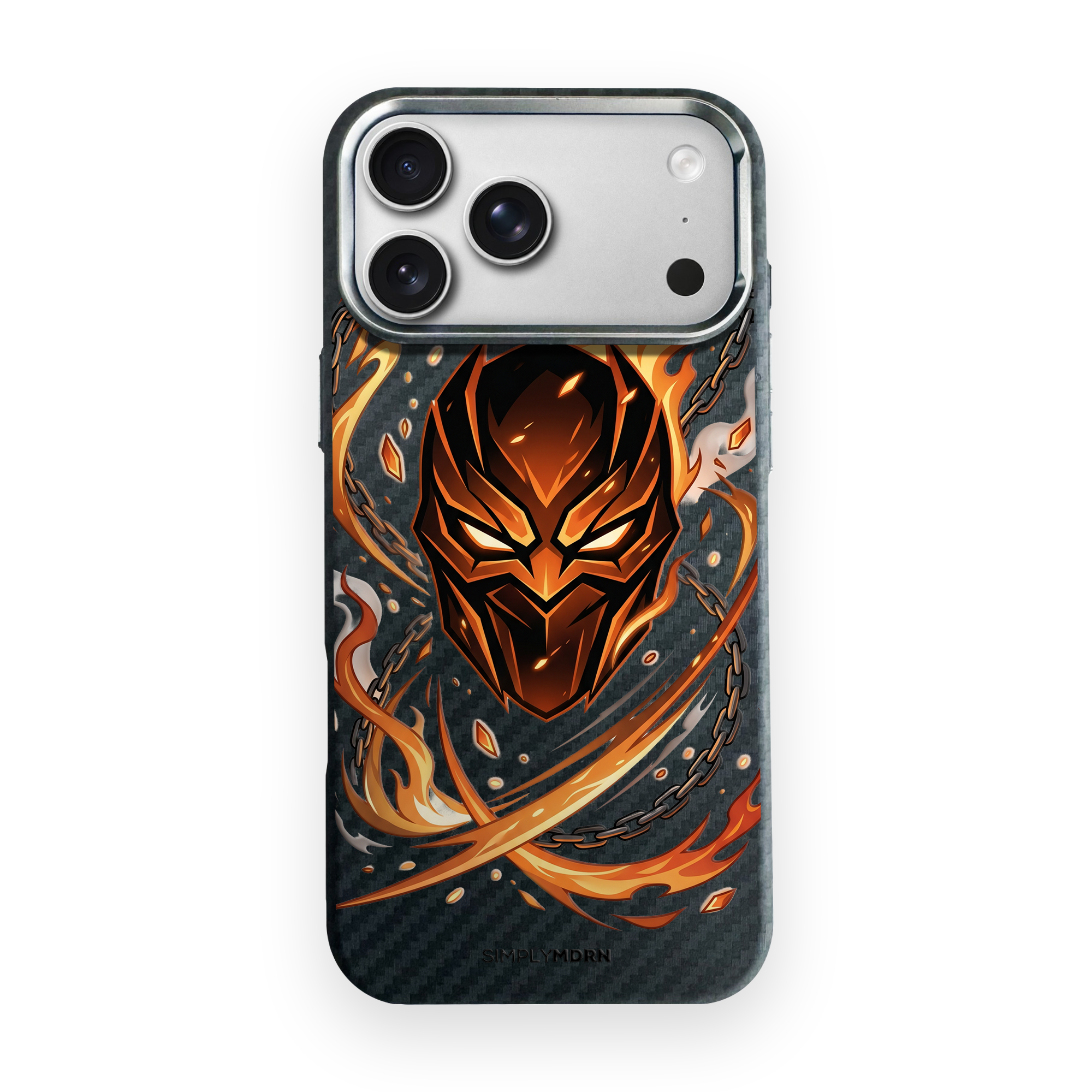 EMBER FANG Carbon Series (S1) phone case on white background