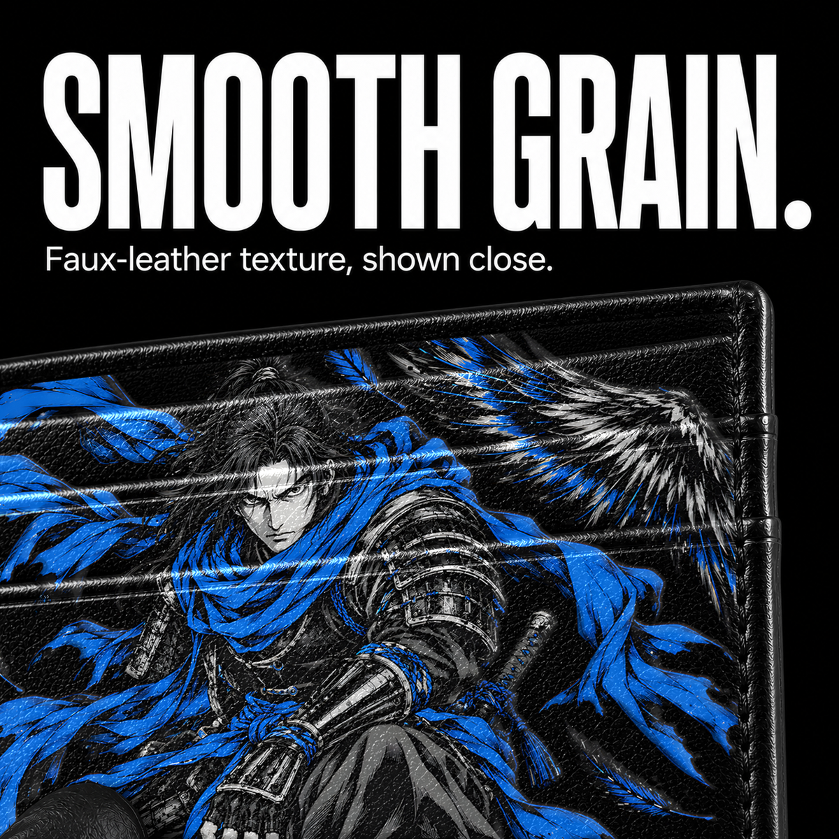SKYFANG Card Wallet - surface detail