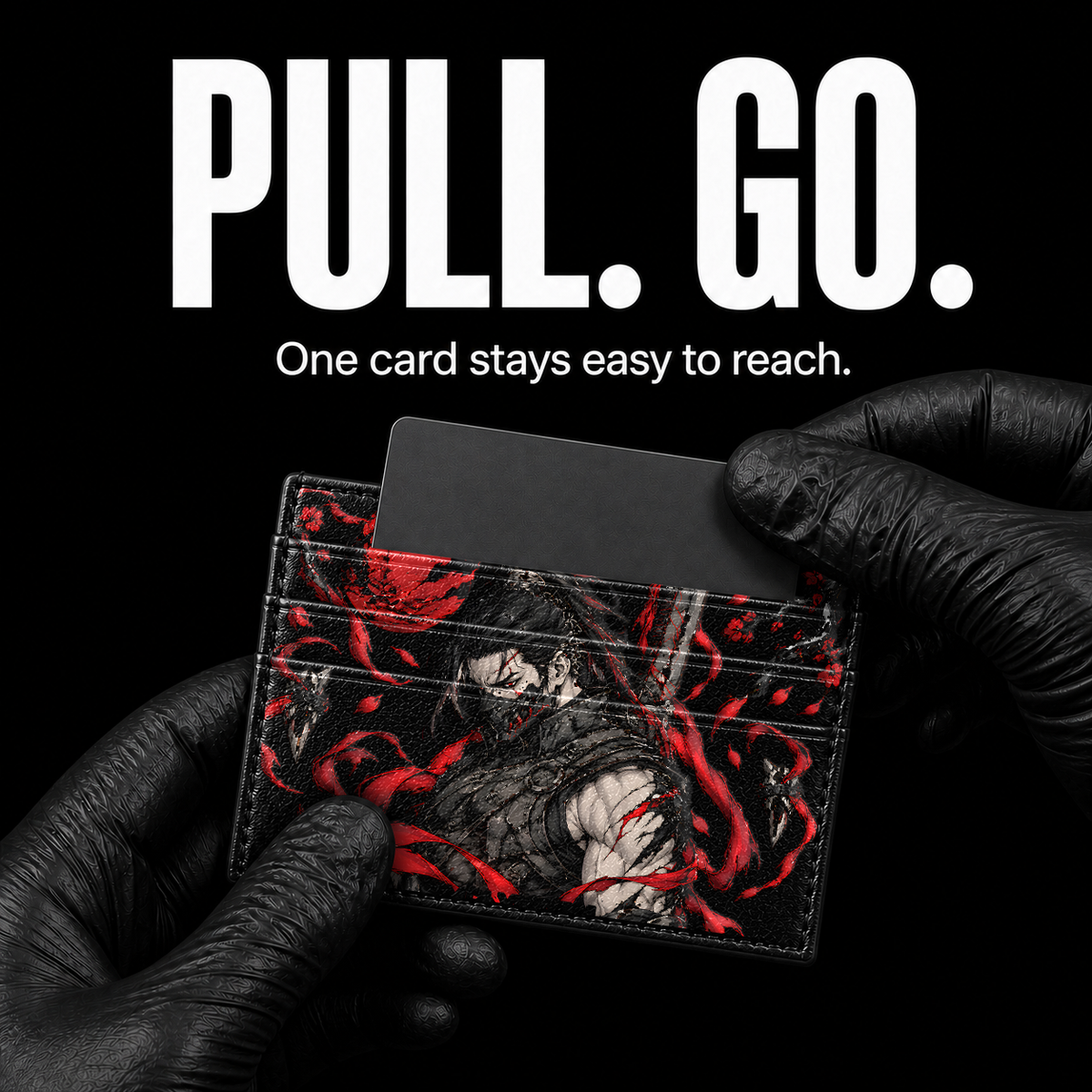 IRON WRAITH Card Wallet - card access