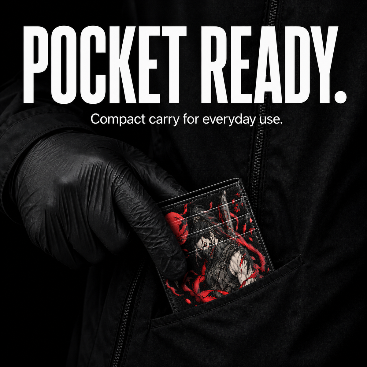 IRON WRAITH Card Wallet - pocket carry