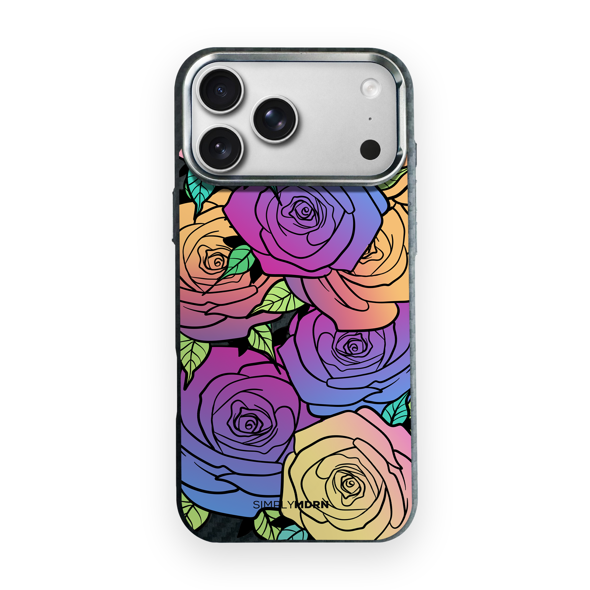 ETHEREAL Carbon Series (S1) phone case on white background
