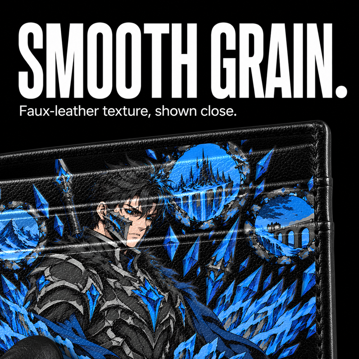 FROST RIFT Card Wallet - surface detail
