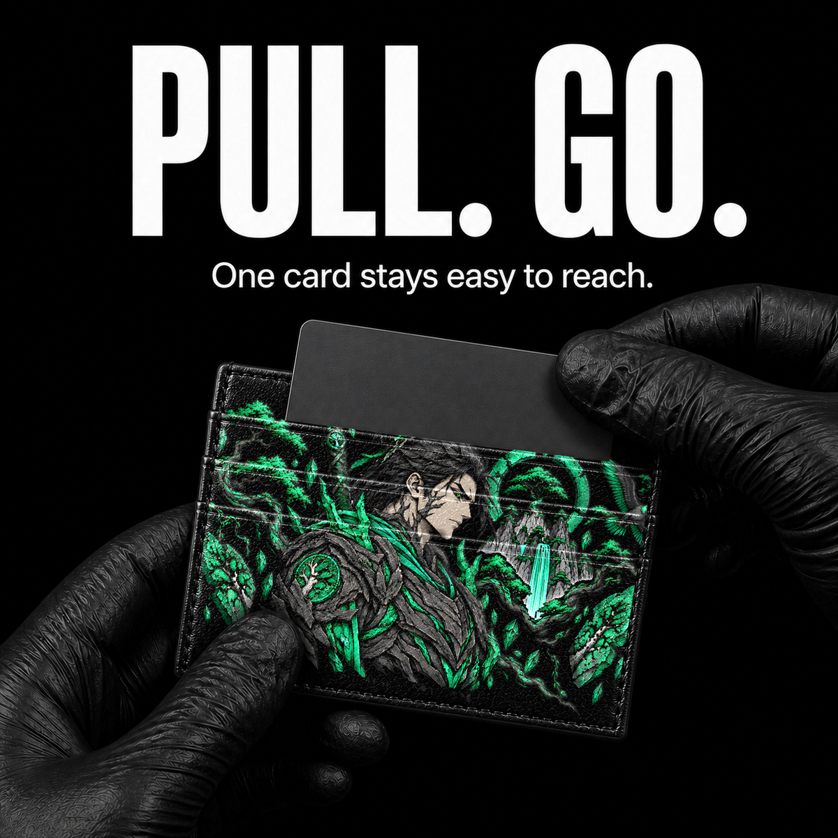 DUSK ANTLER Card Wallet - card access