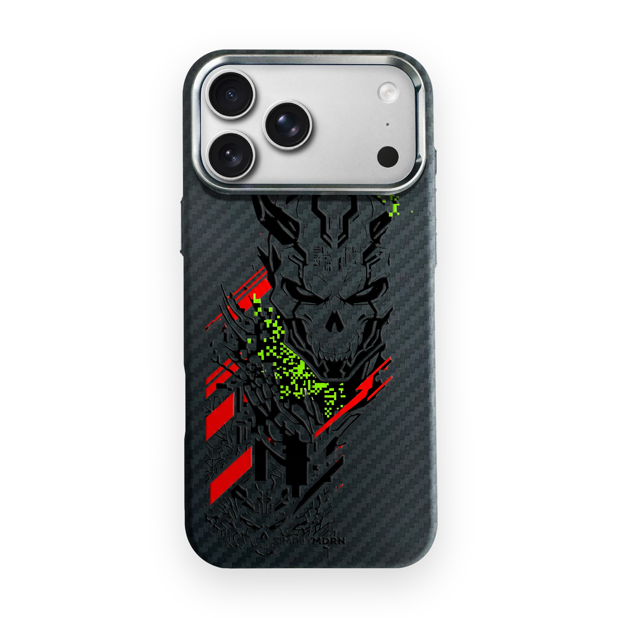 FEAR CODE Carbon Series (S1) phone case on white background