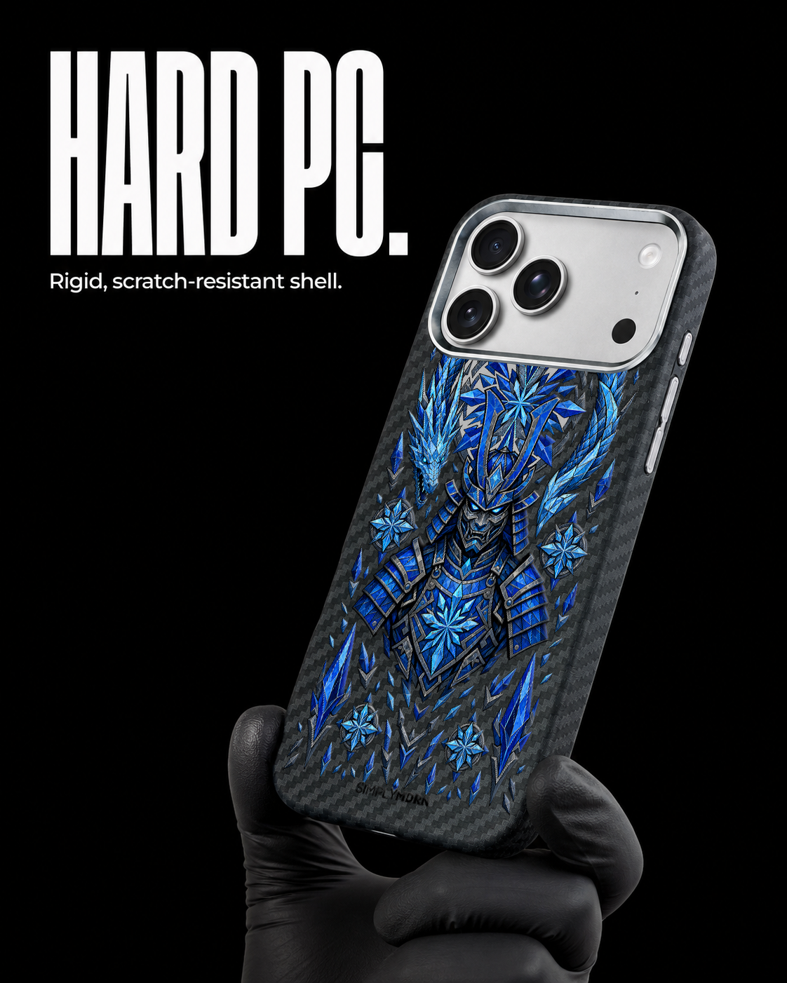 FROST CREST Carbon S1 iPhone 17 Pro case - product view 3