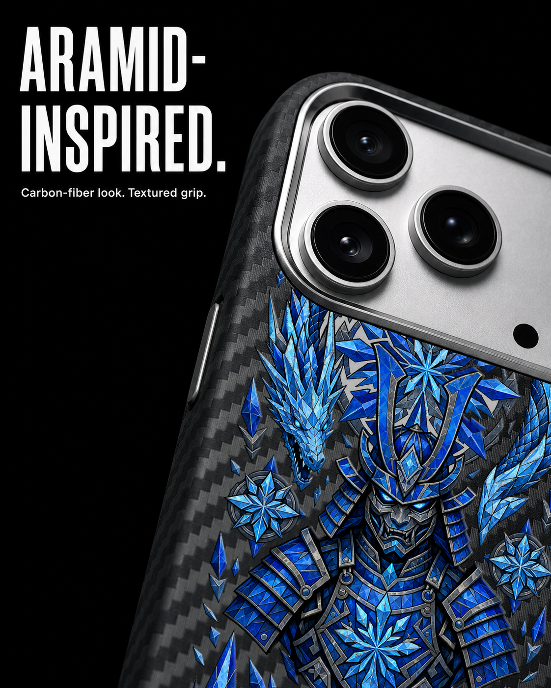 FROST CREST Carbon S1 iPhone 17 Pro case - product view 4