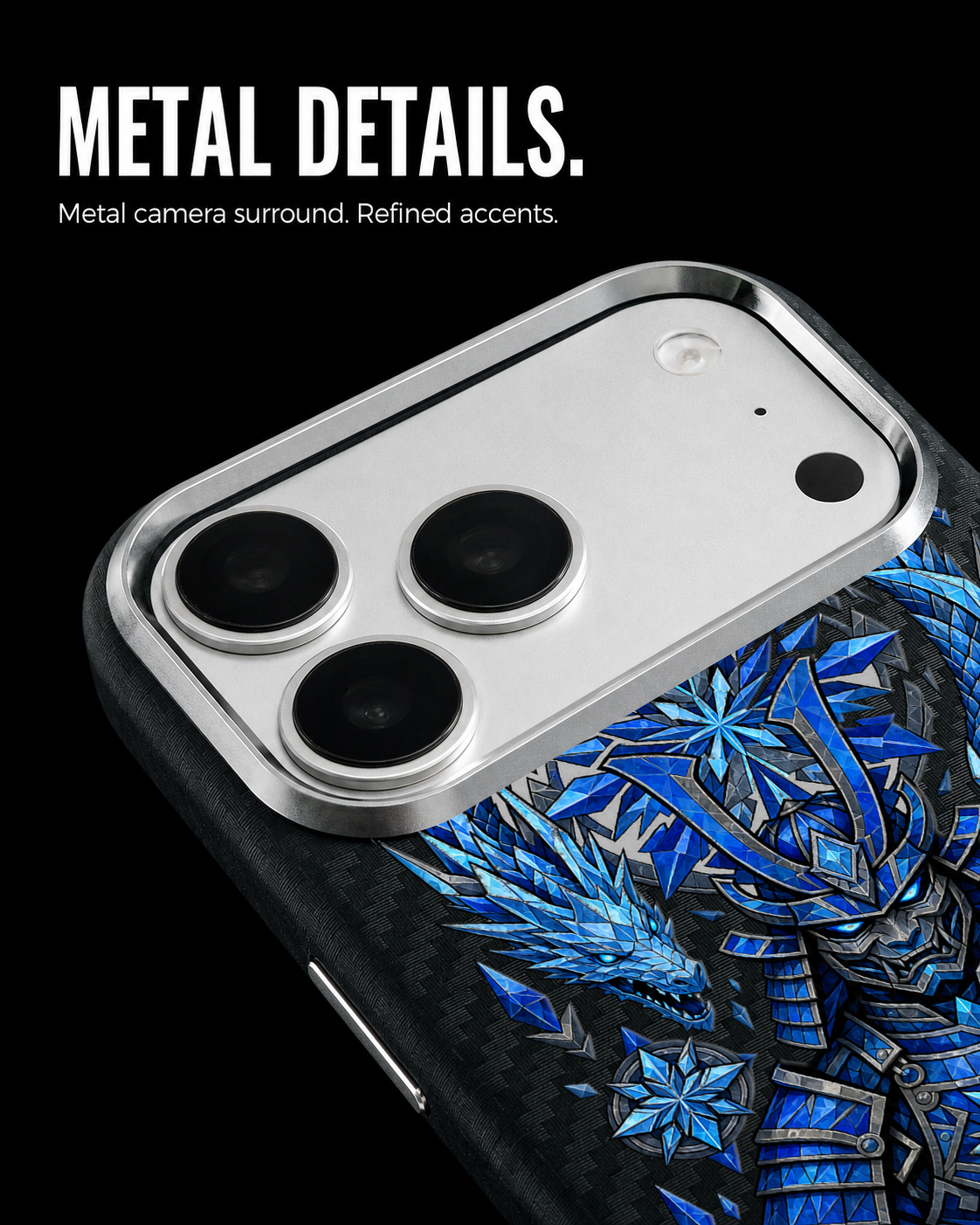 FROST CREST Carbon S1 iPhone 17 Pro case - product view 6