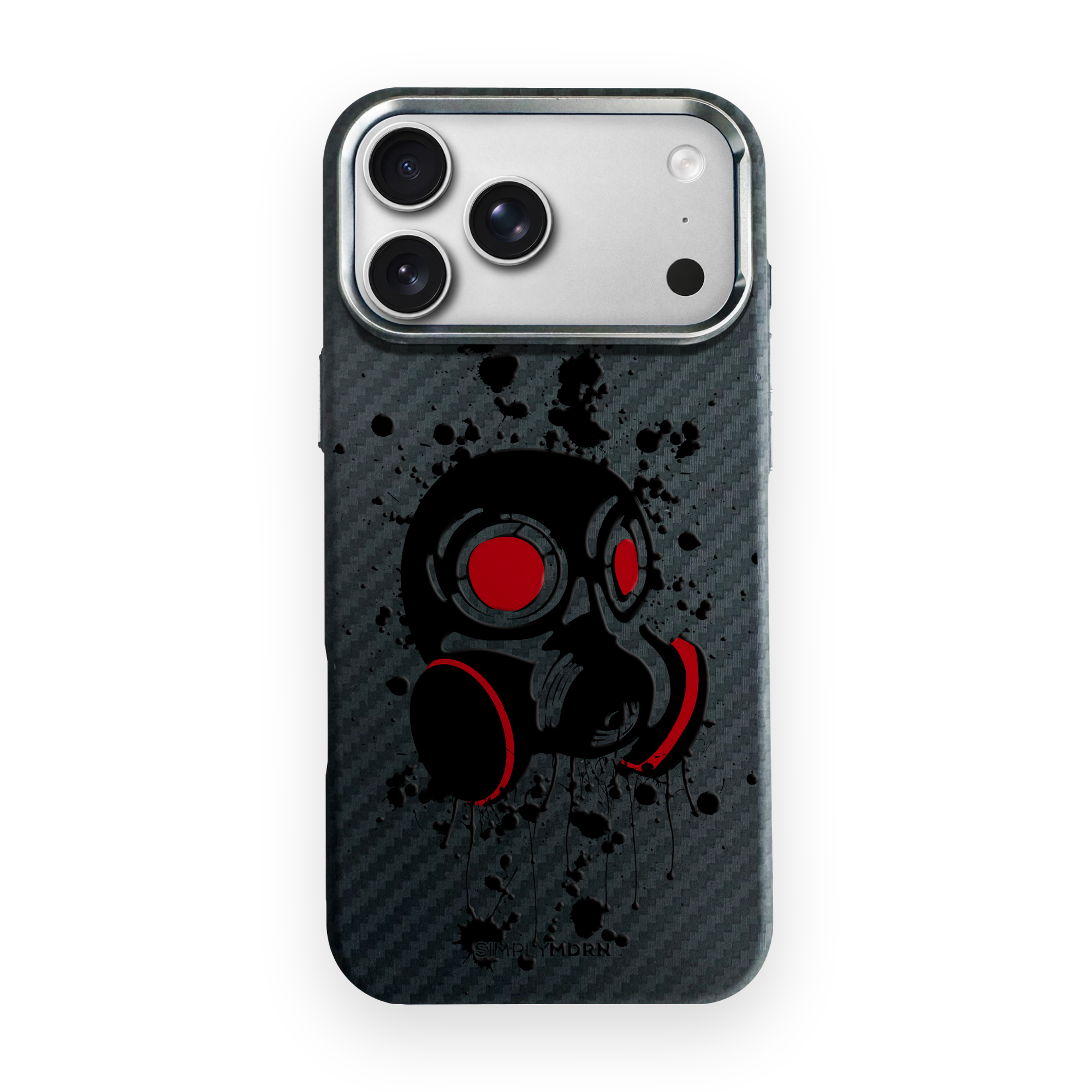 HAZARDOUS Carbon Series (S1) phone case on white background