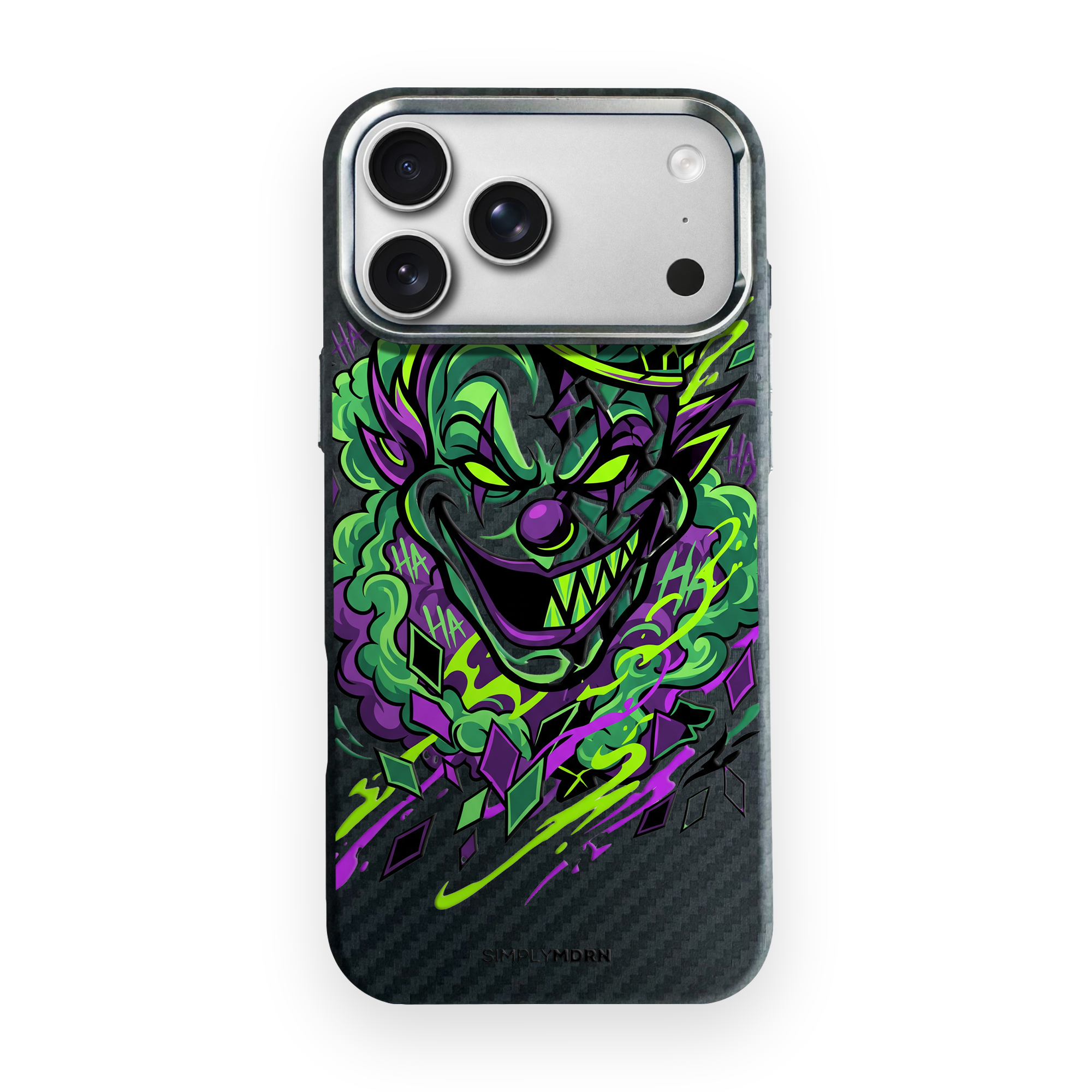 JOK3STER II Carbon Series (S1) phone case on white background