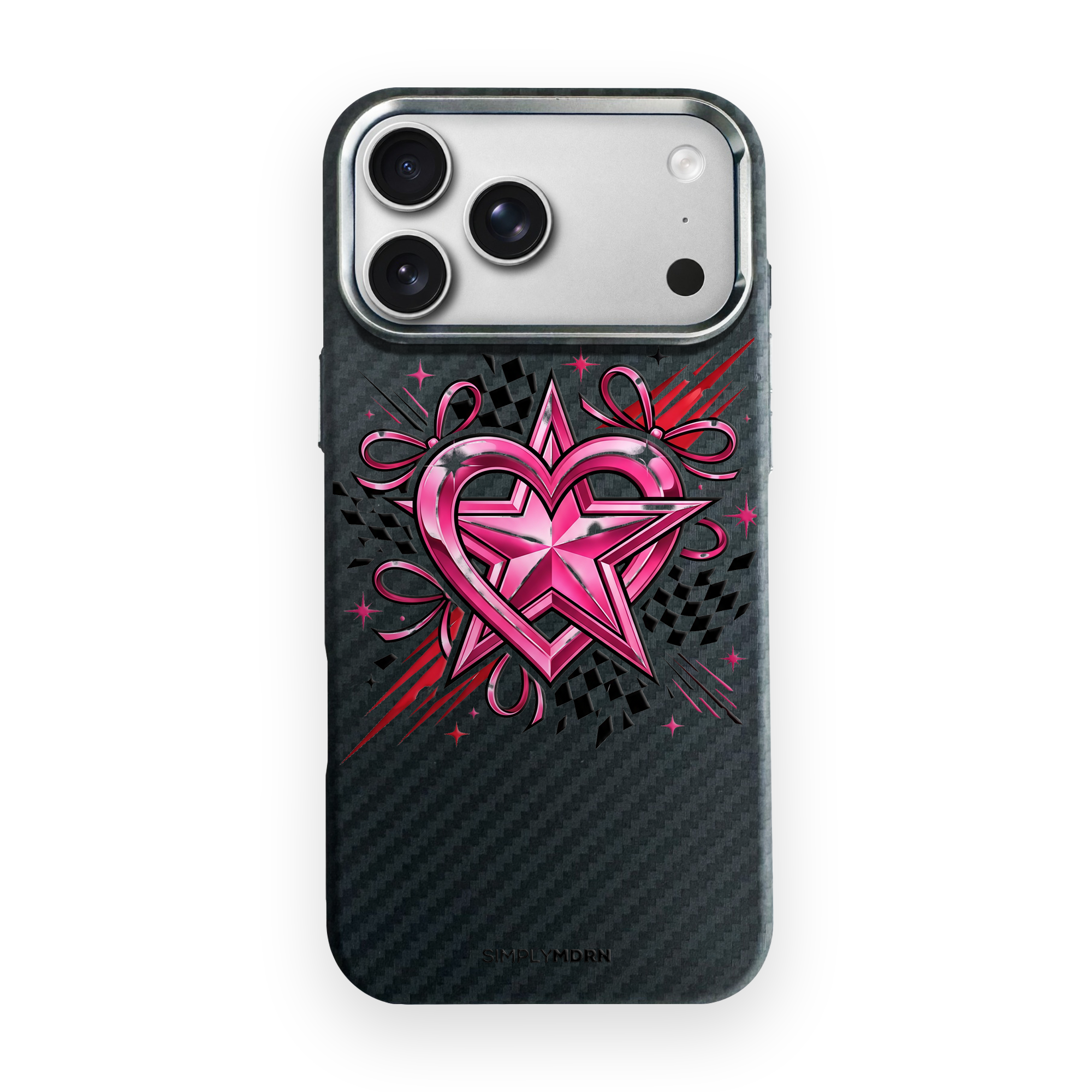 PINK SHIFT Carbon Series (S1) phone case on white background
