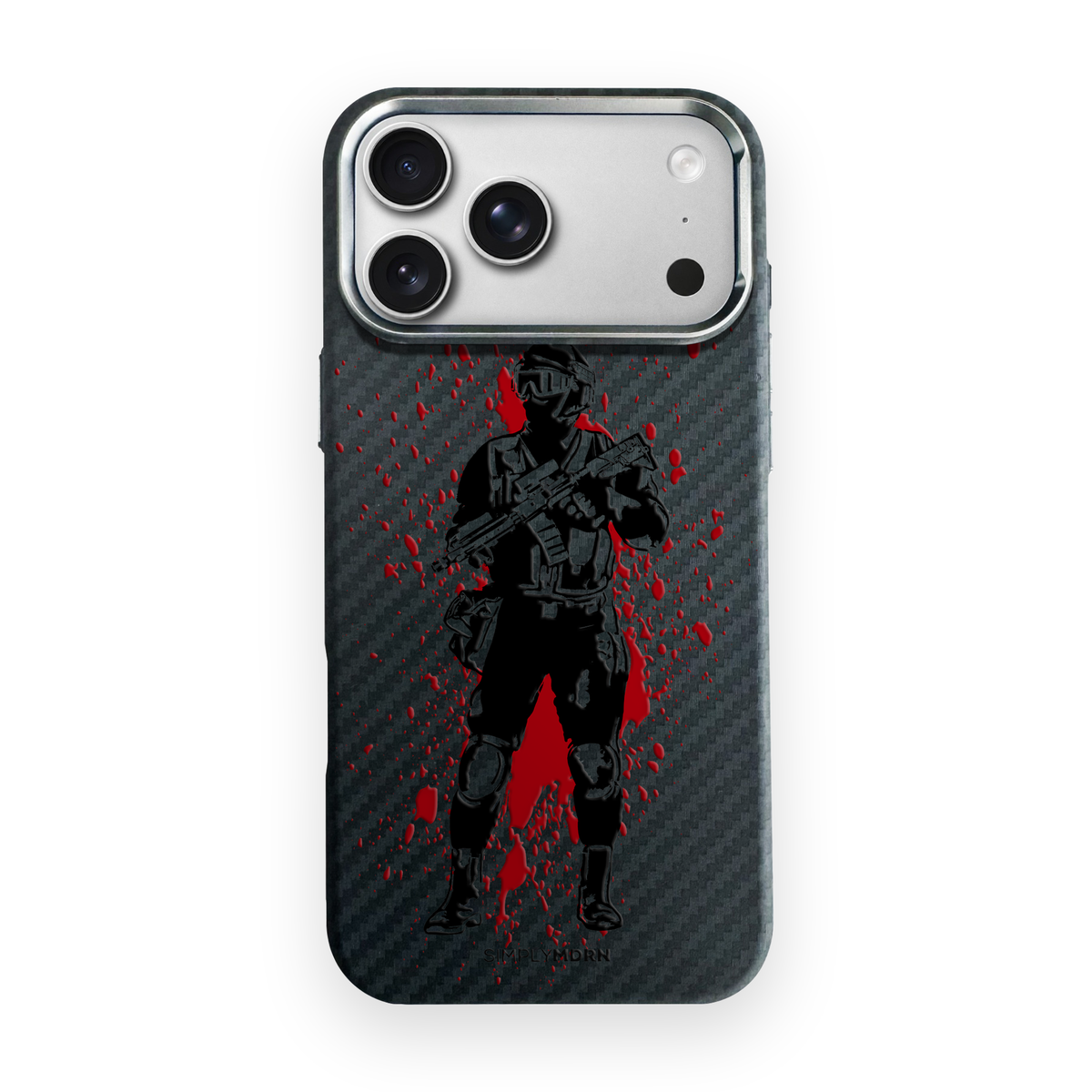 PSYCHOTIC Carbon S1 iPhone 17 Pro case - product view 1