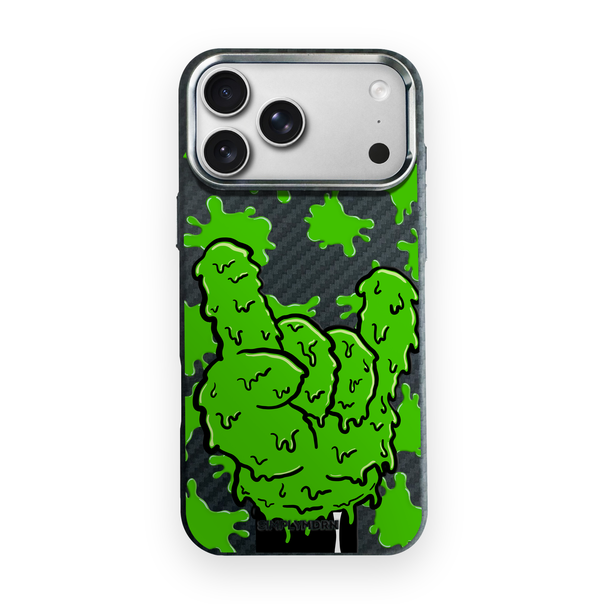 SHLIME Carbon Series (S1) phone case on white background