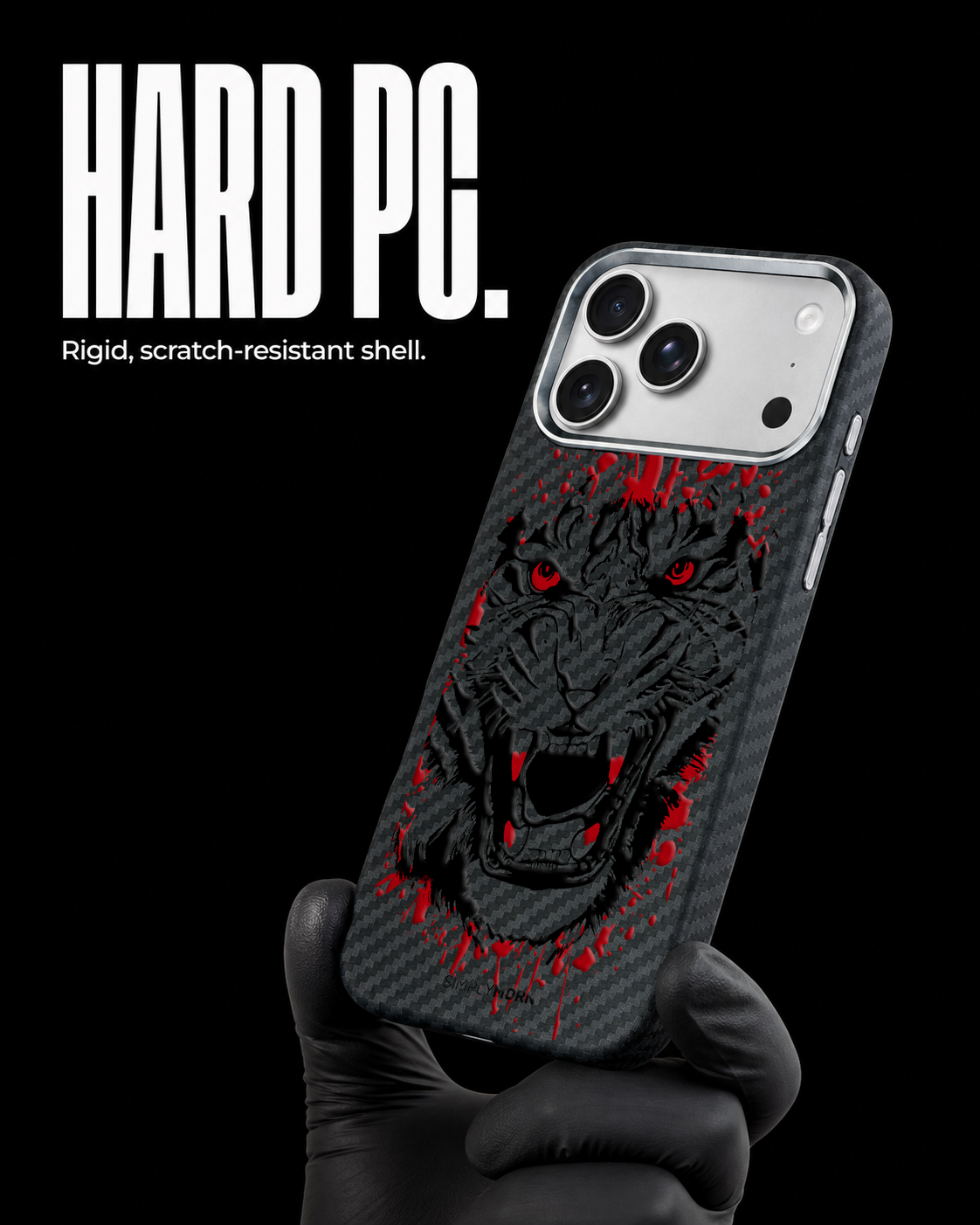 SIBERIAN Carbon S1 iPhone 17 Pro case - product view 3