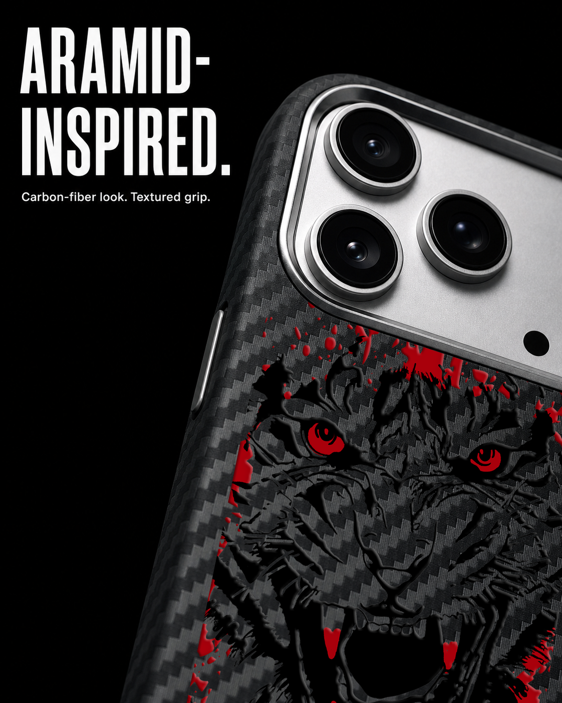 SIBERIAN Carbon S1 iPhone 17 Pro case - product view 4
