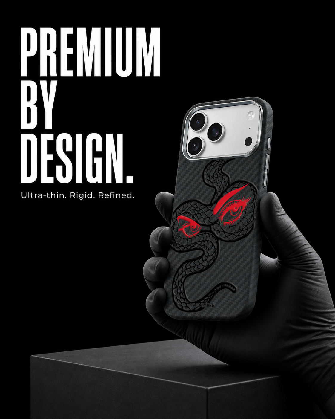 SNAKE EYES Carbon S1 iPhone 17 Pro case - product view 7