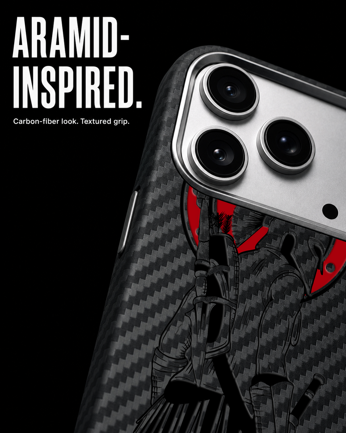 SPARTAN Carbon S1 iPhone 17 Pro case - product view 4