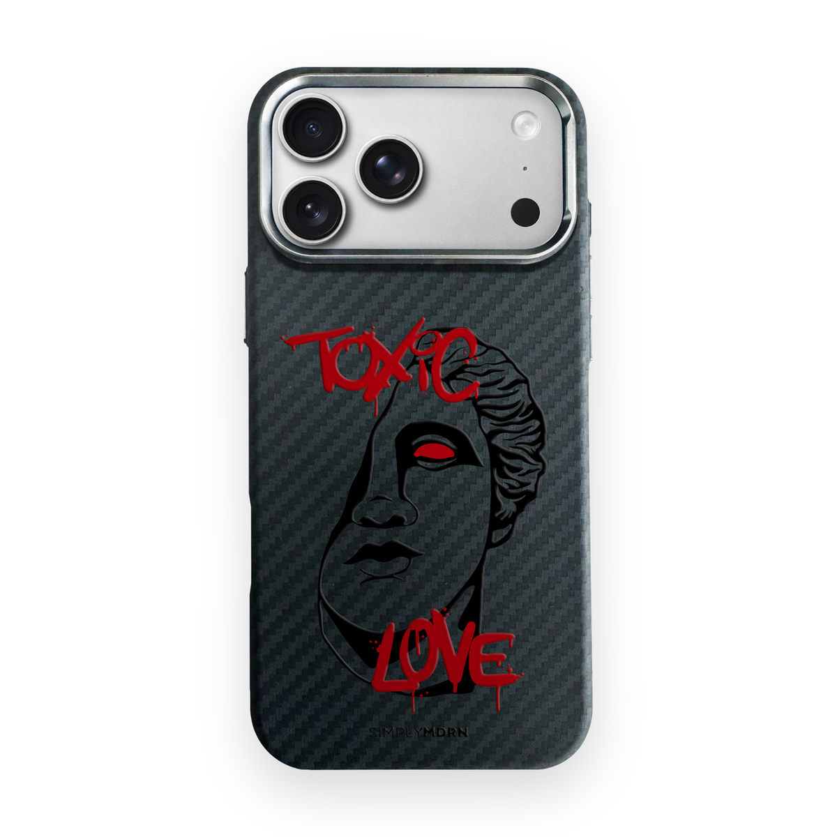 TOXIC LOVE Carbon S1 iPhone 17 Pro case - product view 1