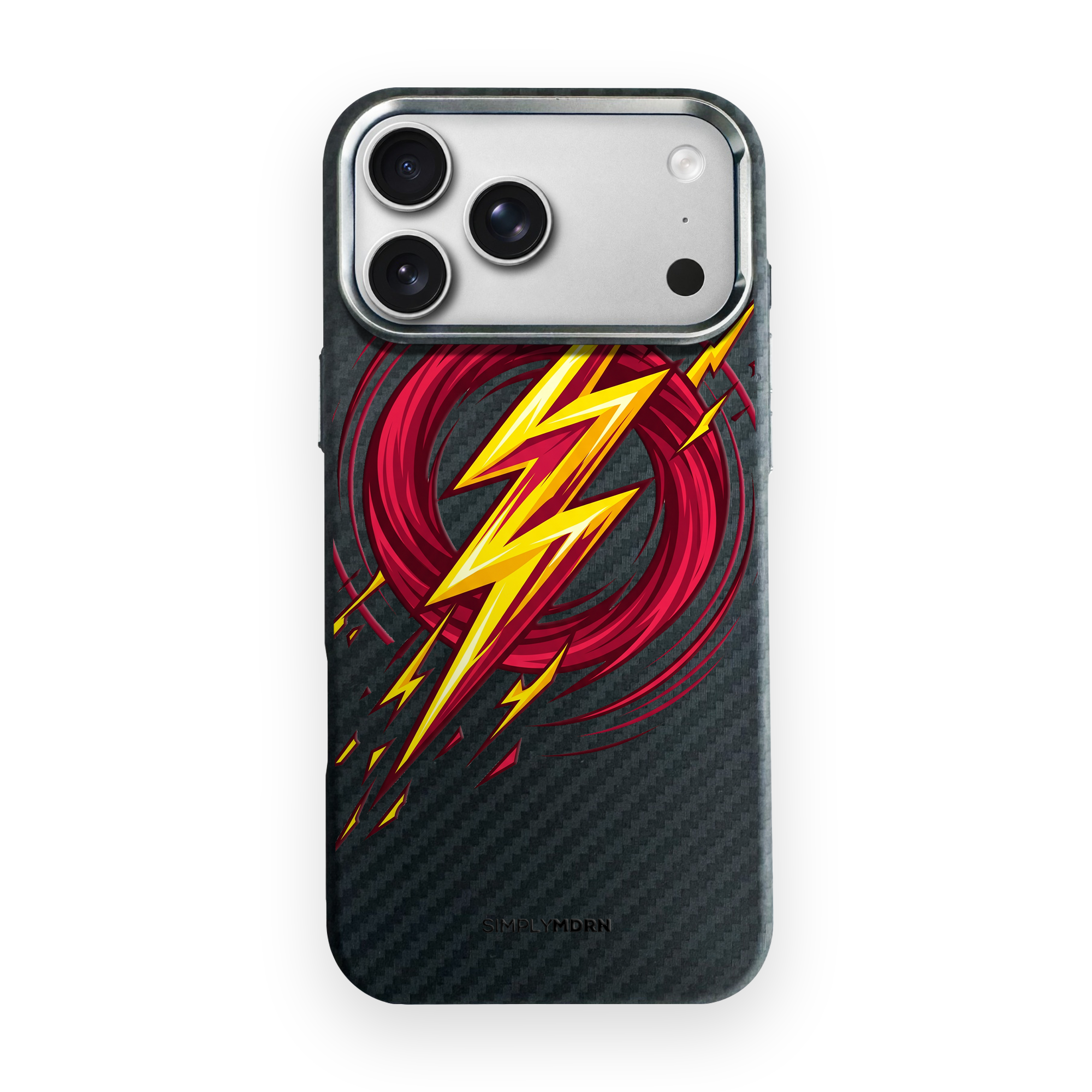 VOLT RUSH Carbon Series (S1) phone case on white background
