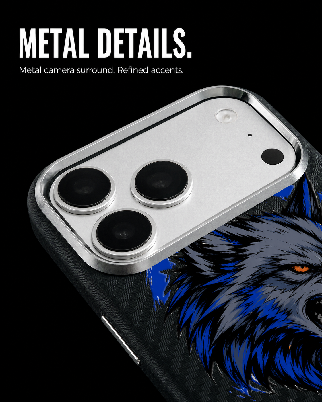 NIGHT HOWL Carbon S1 iPhone 17 Pro case - product view 6