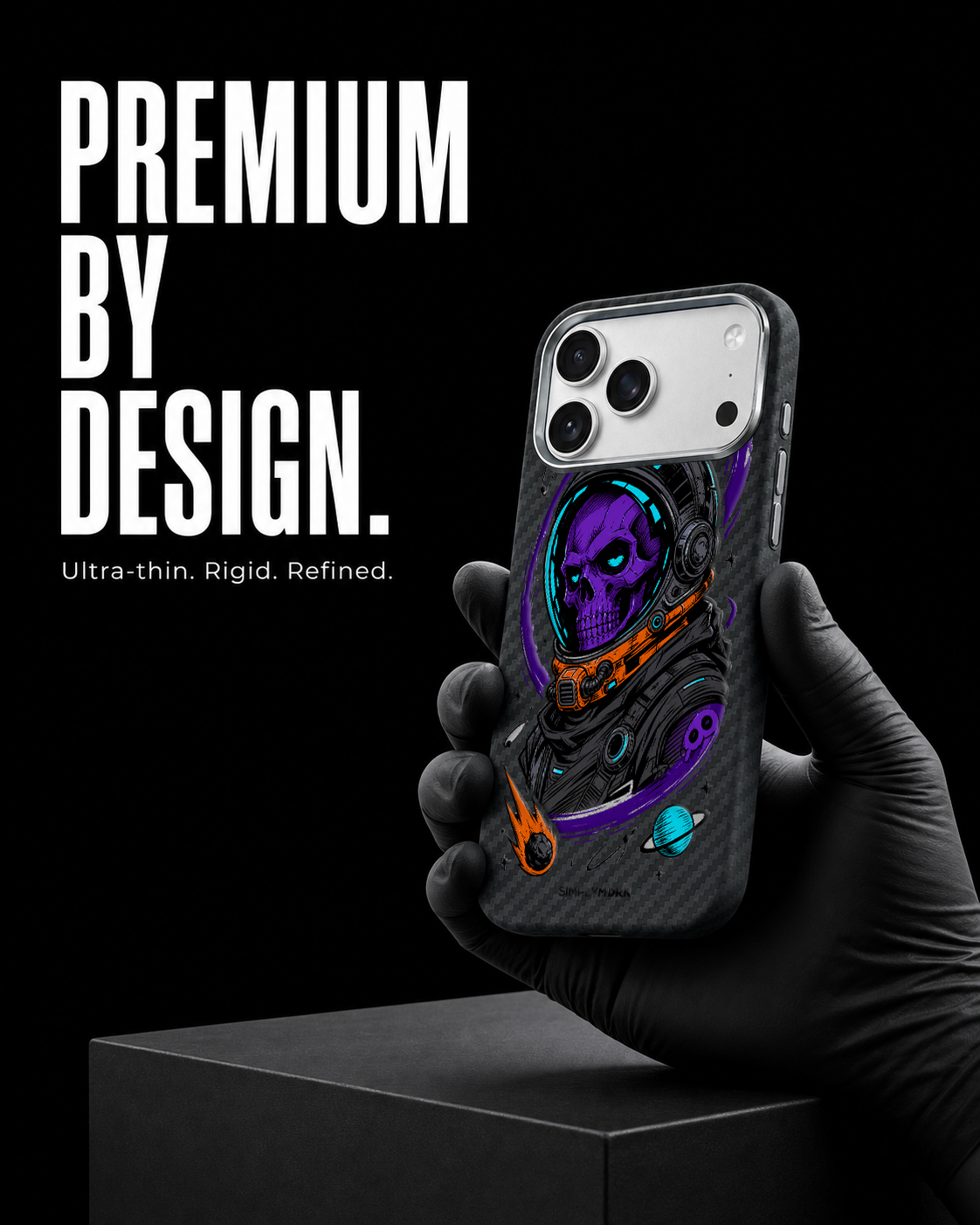 COSMIC OUTLAW Carbon S1 iPhone 17 Pro case - product view 7