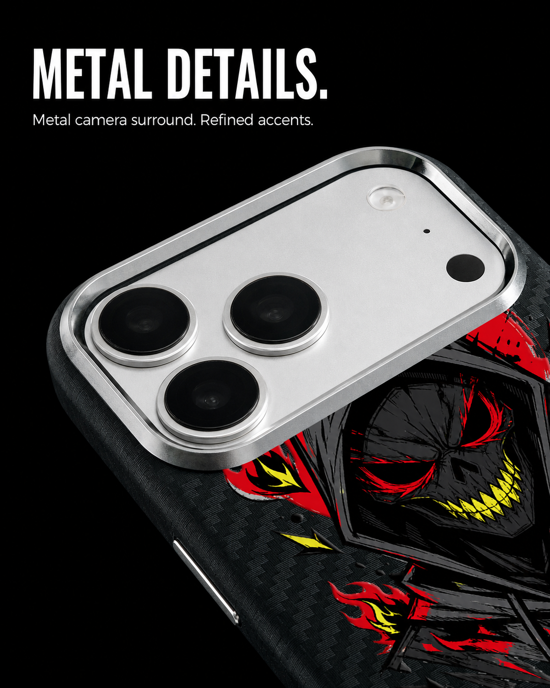 DOODLE RIOT Carbon S1 iPhone 17 Pro case - product view 6