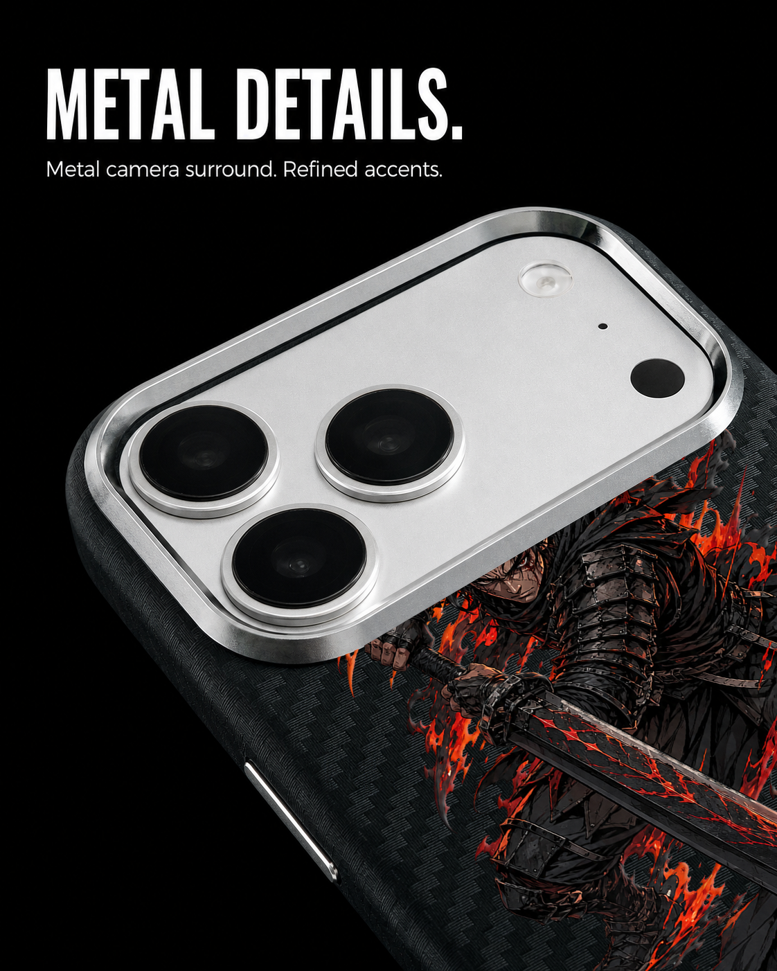 HELL BLADE Carbon S1 iPhone 17 Pro case - product view 6