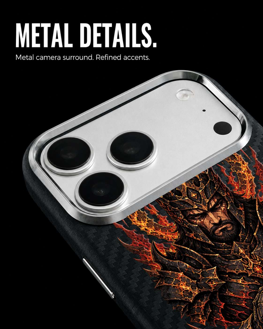 SCORCH KING Carbon S1 iPhone 17 Pro case - product view 6