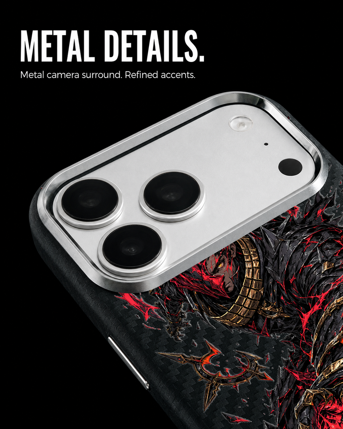 CRIMSON RIFT HUNTER Carbon S1 iPhone 17 Pro case - product view 6