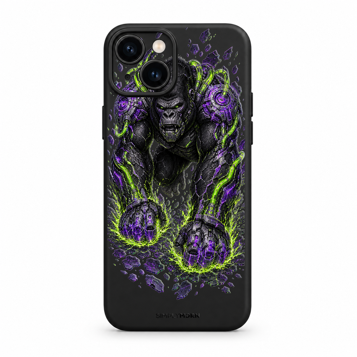 NEON CYBER GORILLA Slim S2 case for iPhone 14 Plus