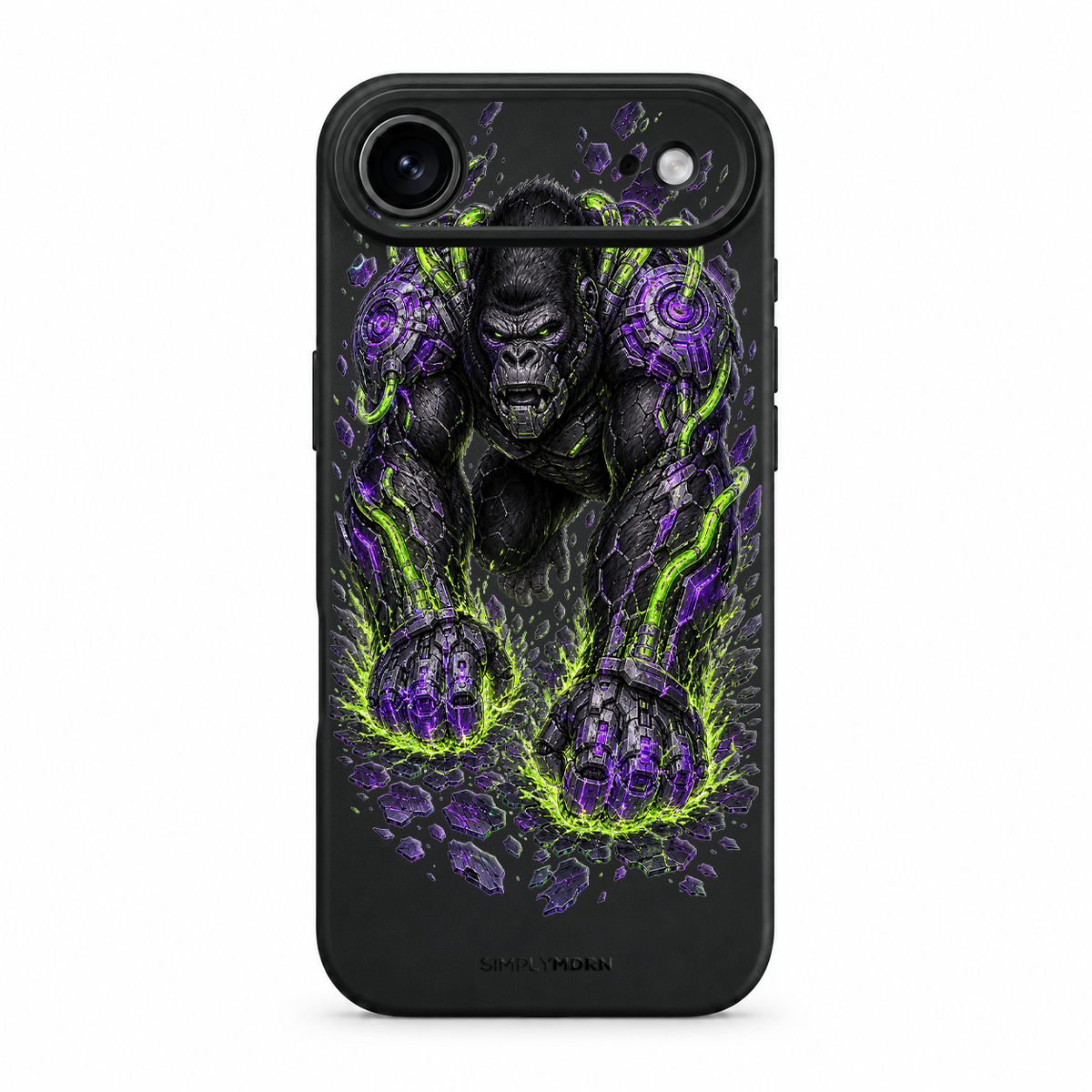NEON CYBER GORILLA Slim S2 case for iPhone 17 Air