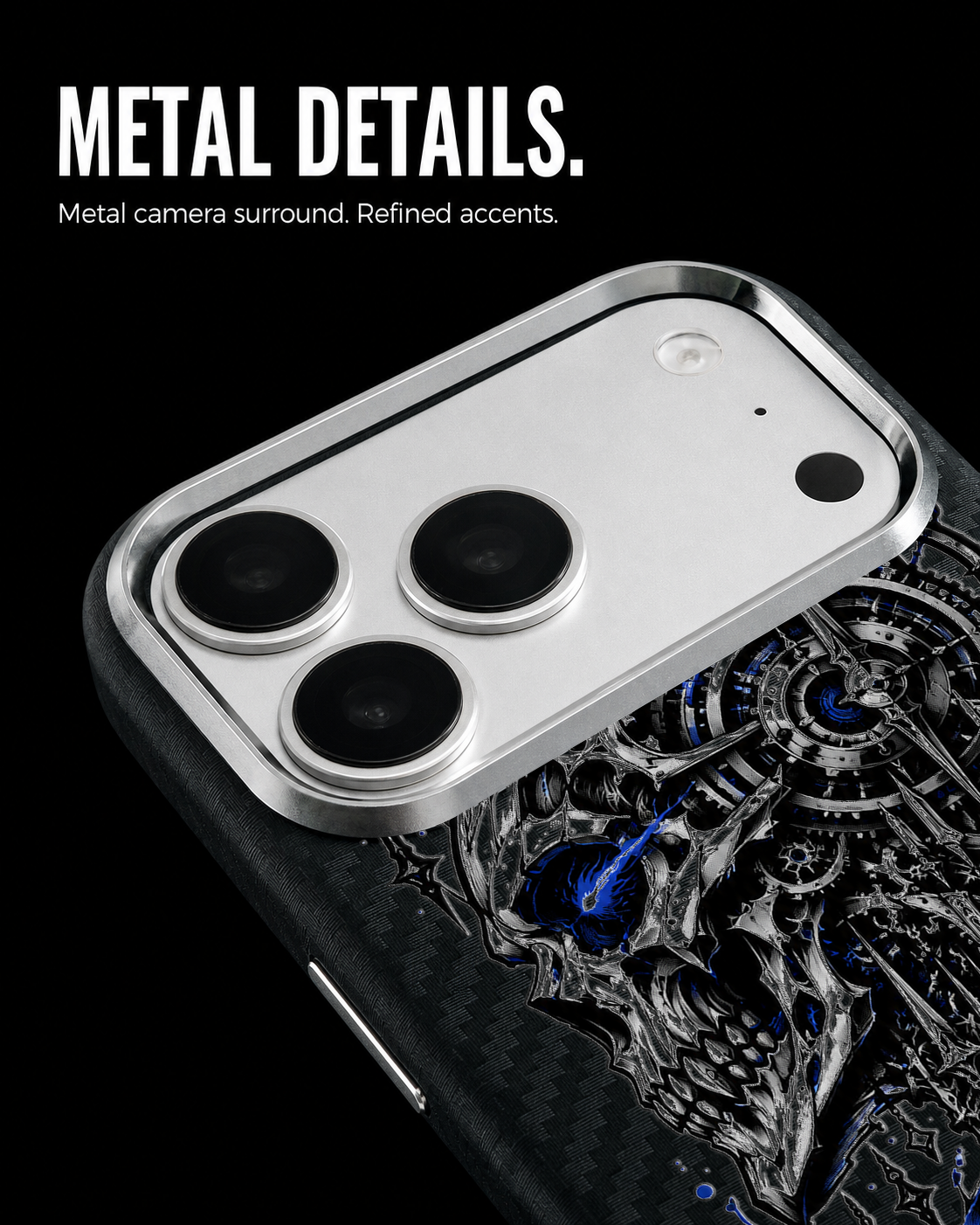CLOCKWORK CRYPT Carbon S1 iPhone 17 Pro case - product view 6