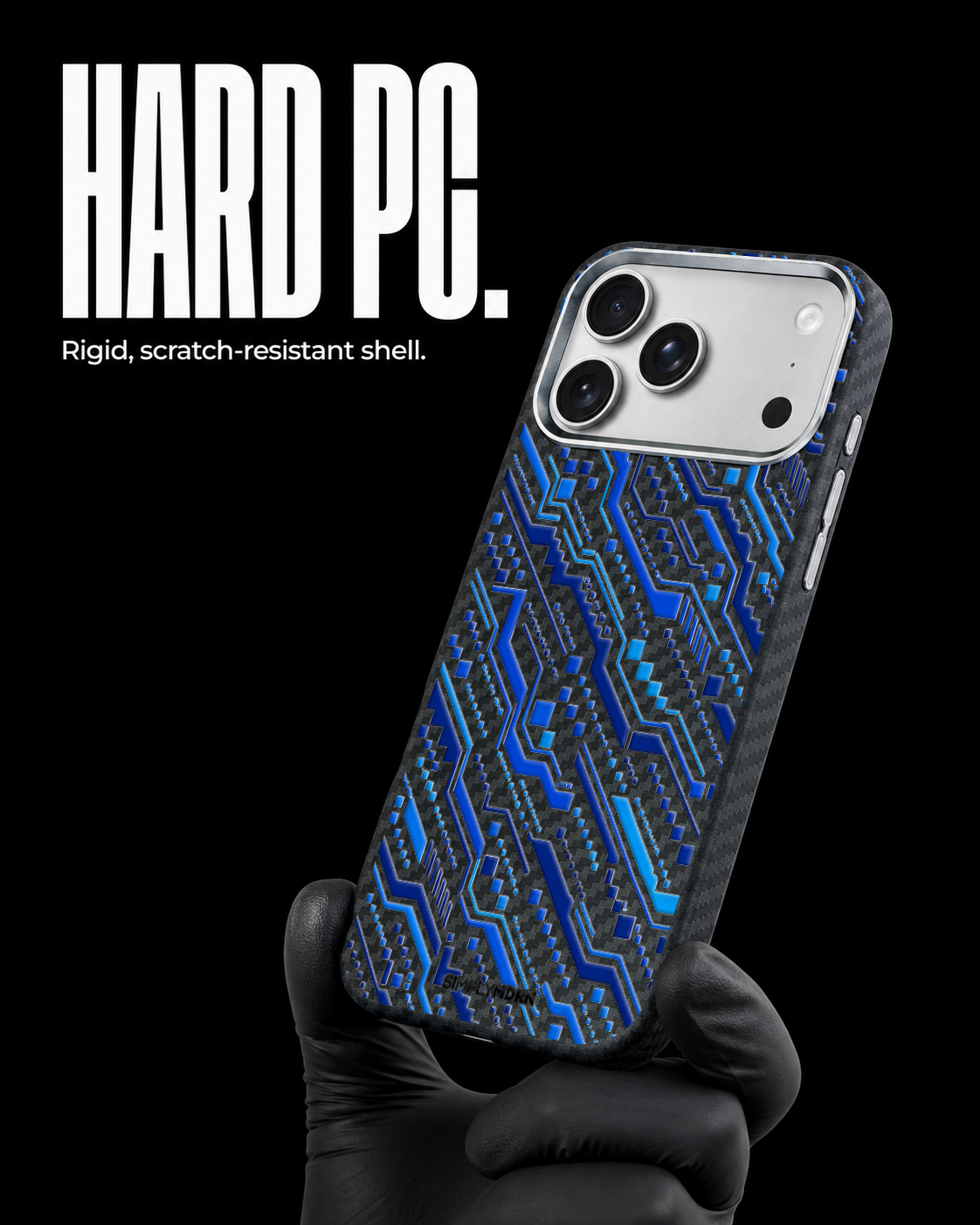 IRON CIRCUIT Carbon S1 iPhone 17 Pro case - product view 3